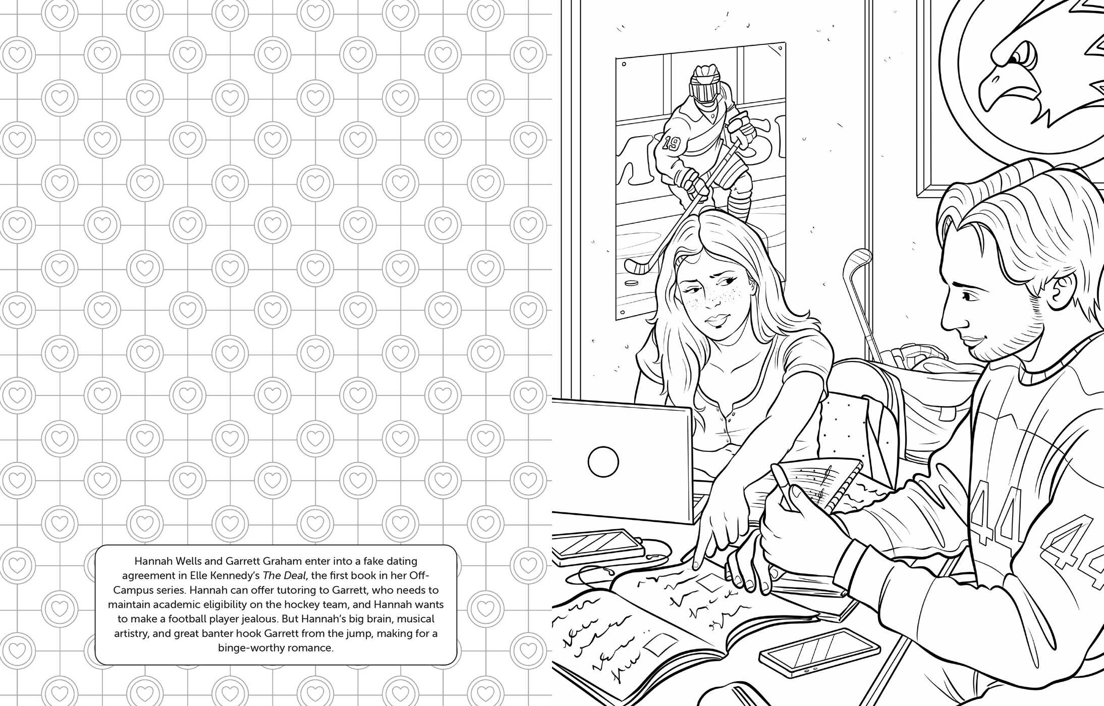 I Love Sports Romance Coloring and Activity Book