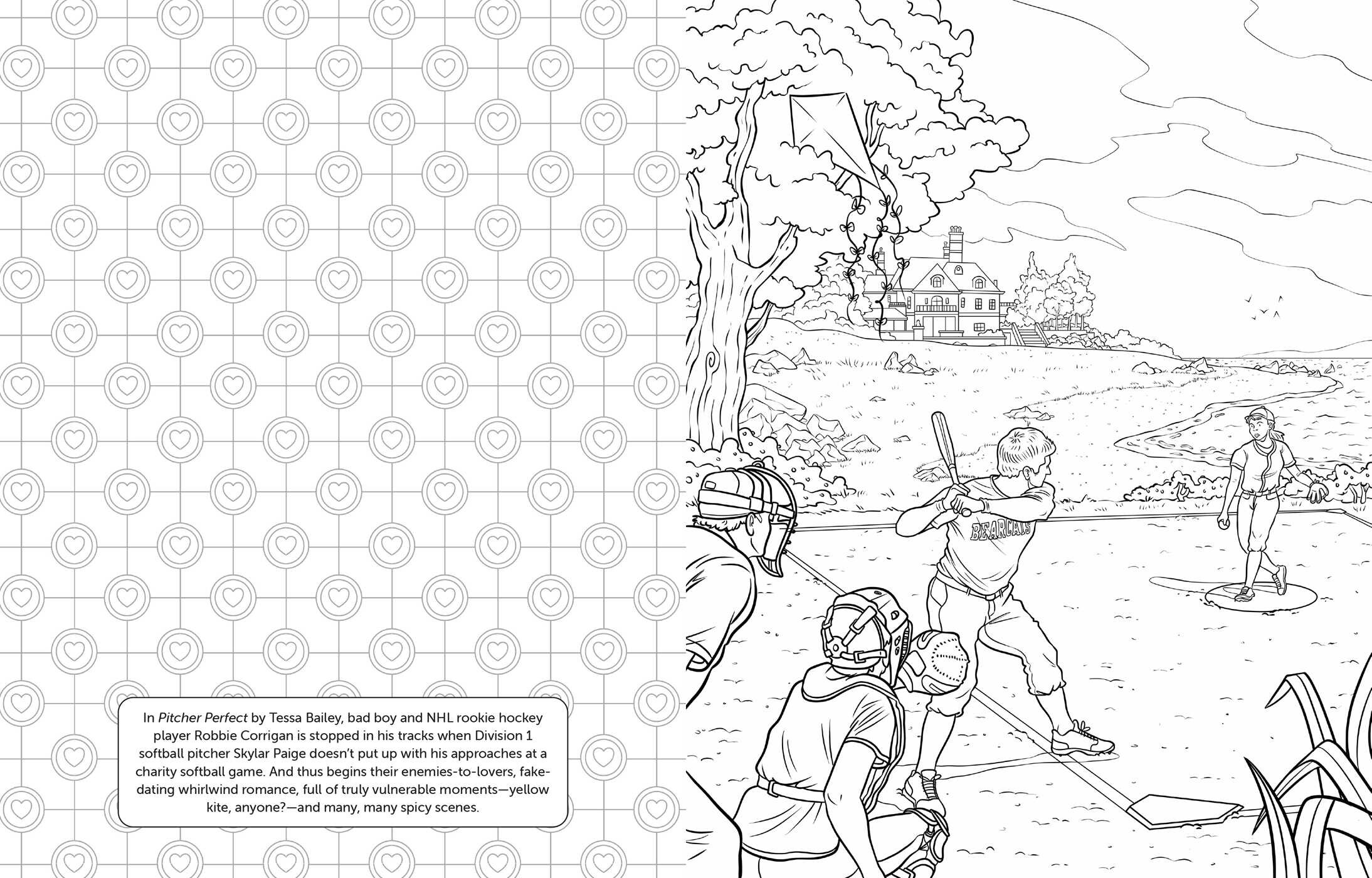 I Love Sports Romance Coloring and Activity Book