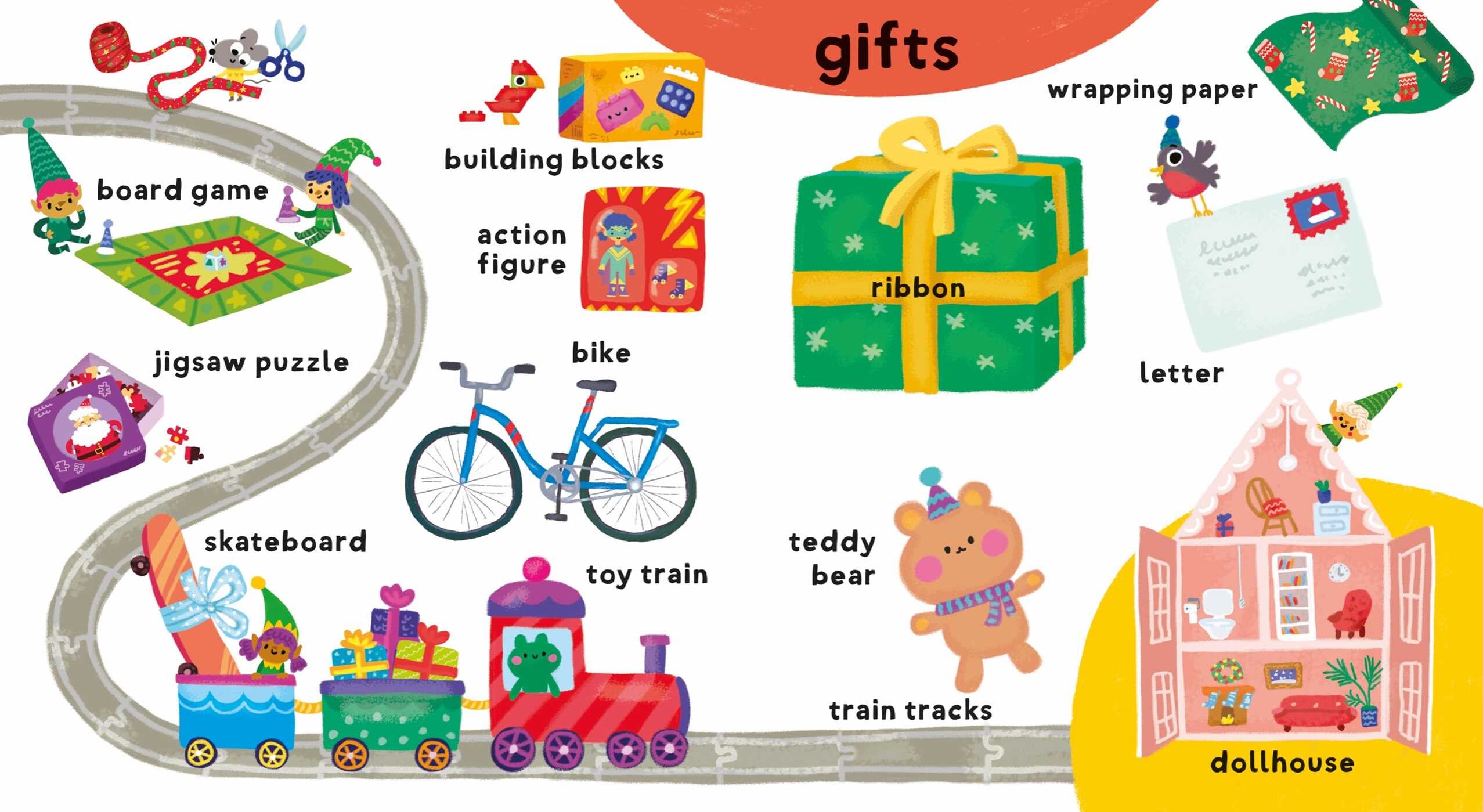 My First 100 Words Touch & Feel with Flaps - First Christmas