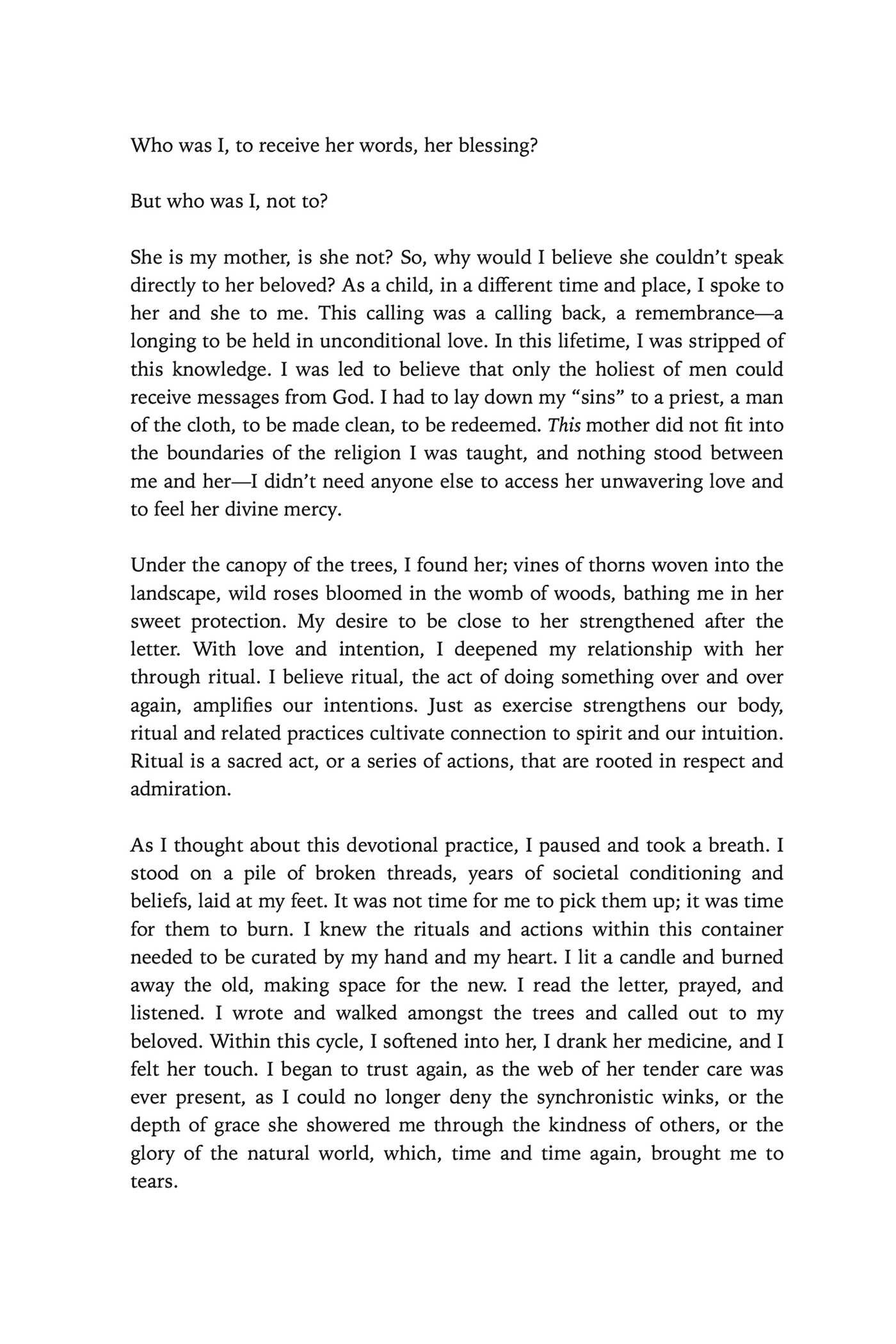 Letters to the Woman I Became