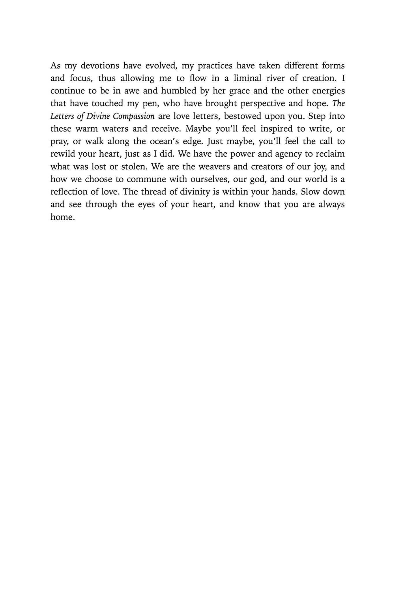 Letters to the Woman I Became