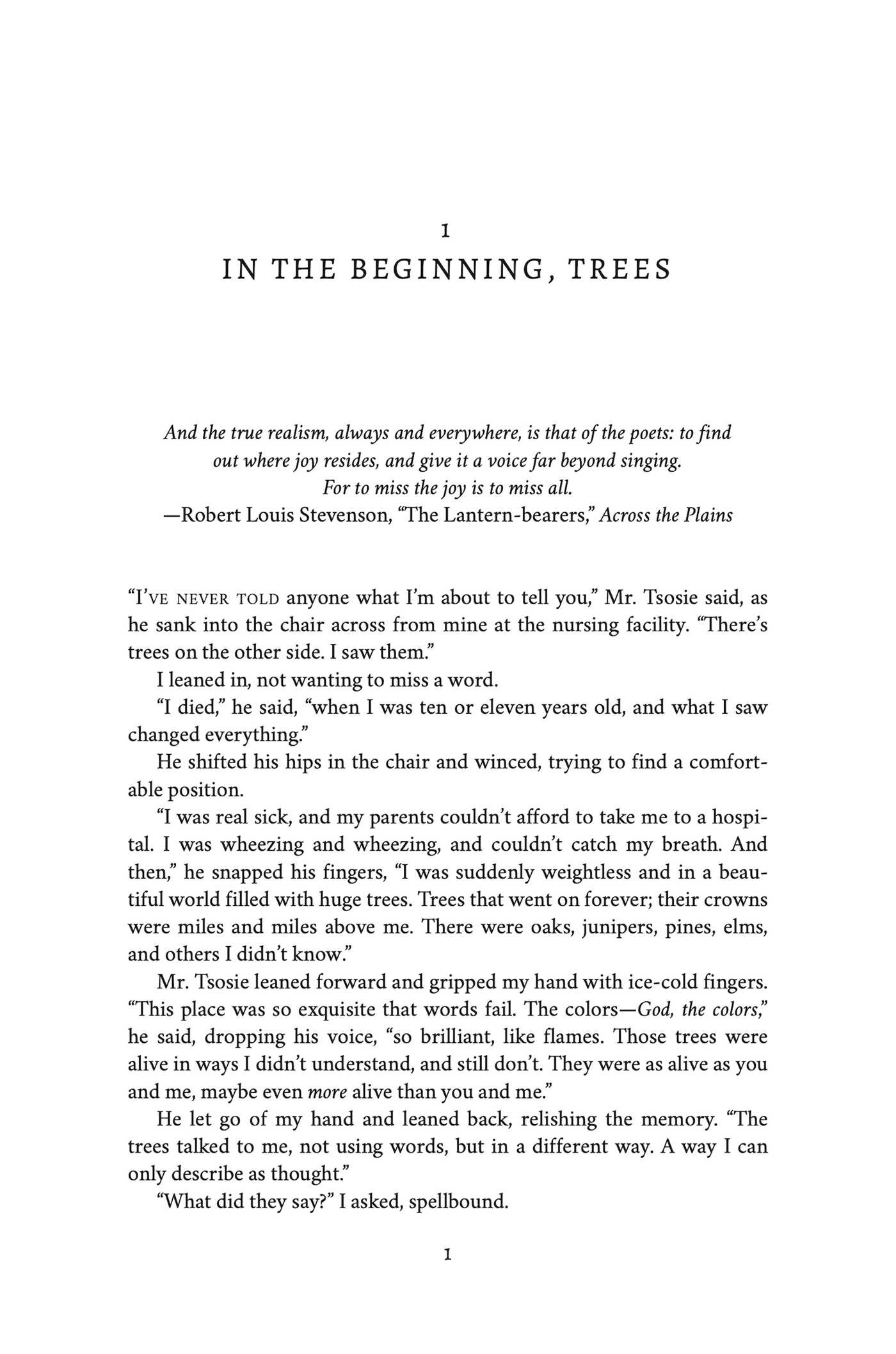 Stories from Beneath the Trees