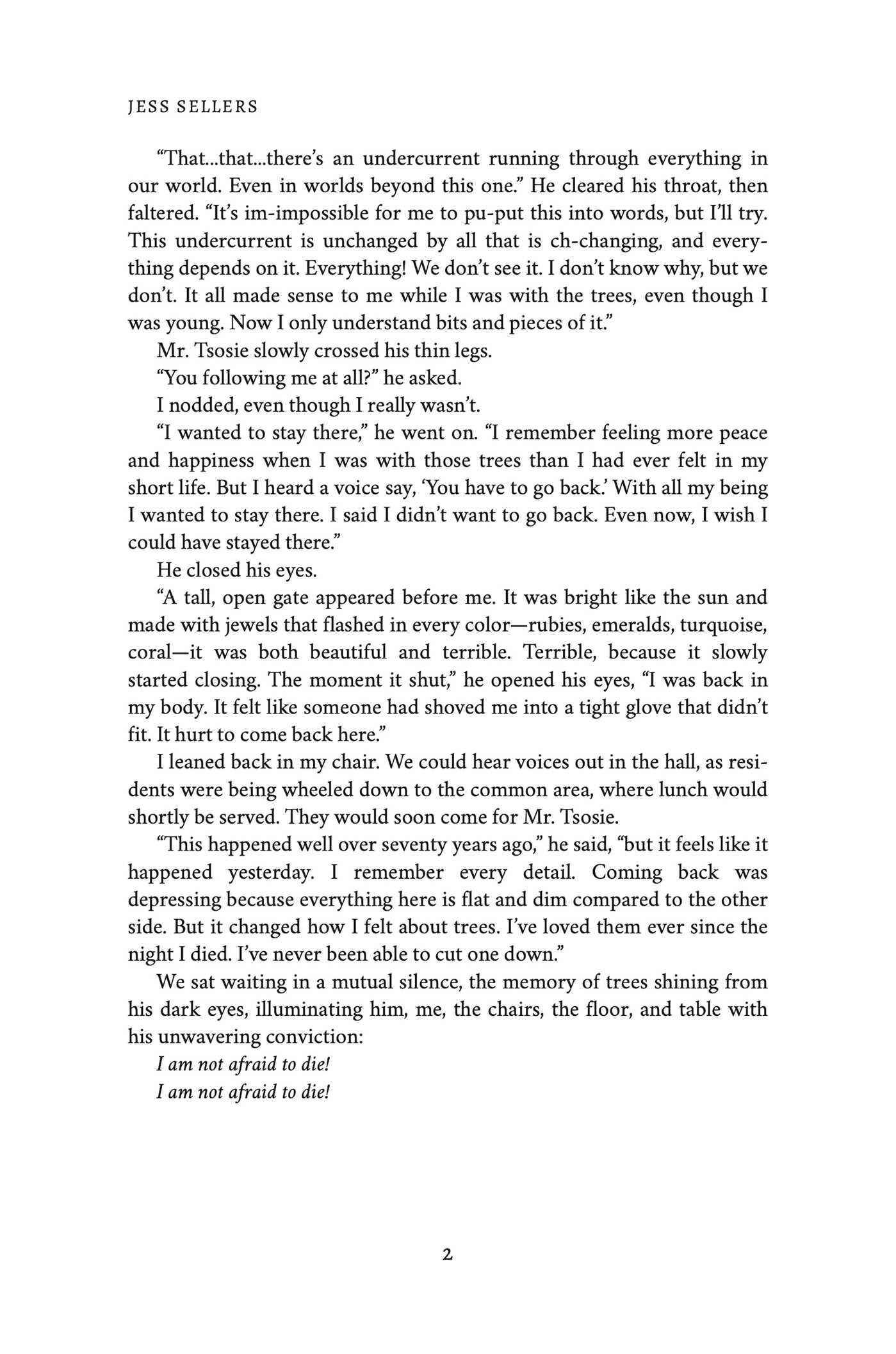 Stories from Beneath the Trees