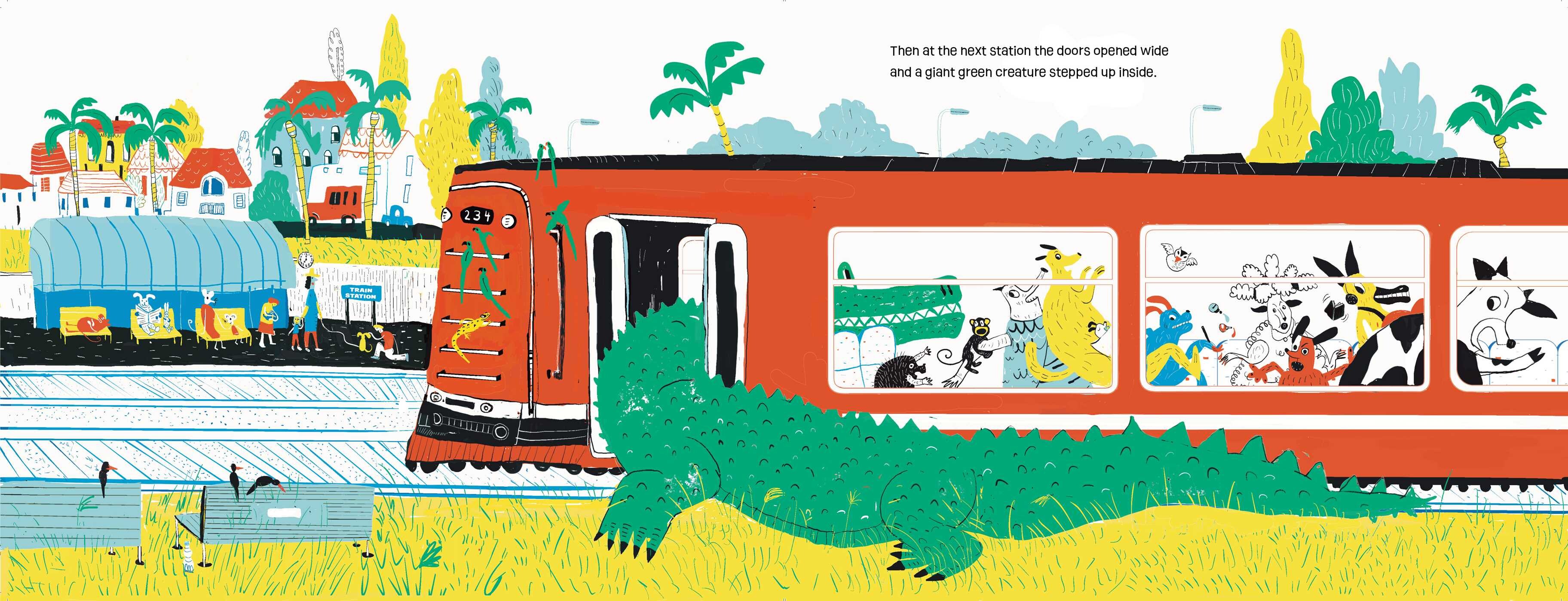 There's a Crocodile on This Train!