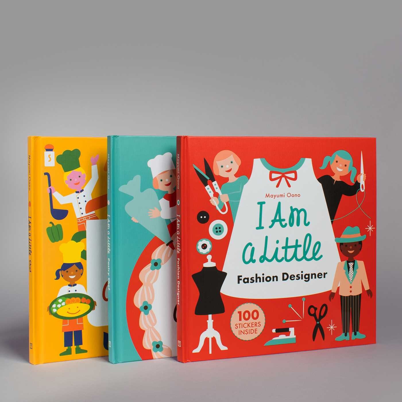 Little Professionals Collection Set (3-Book Set, Featuring 300+ Stickers)