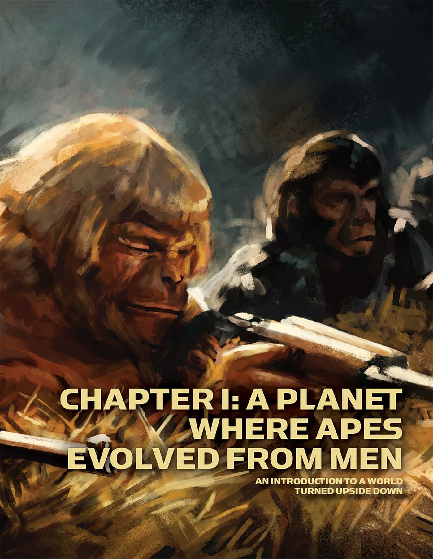 Role-Playing Game of the Planet of the Apes Core Rulebook