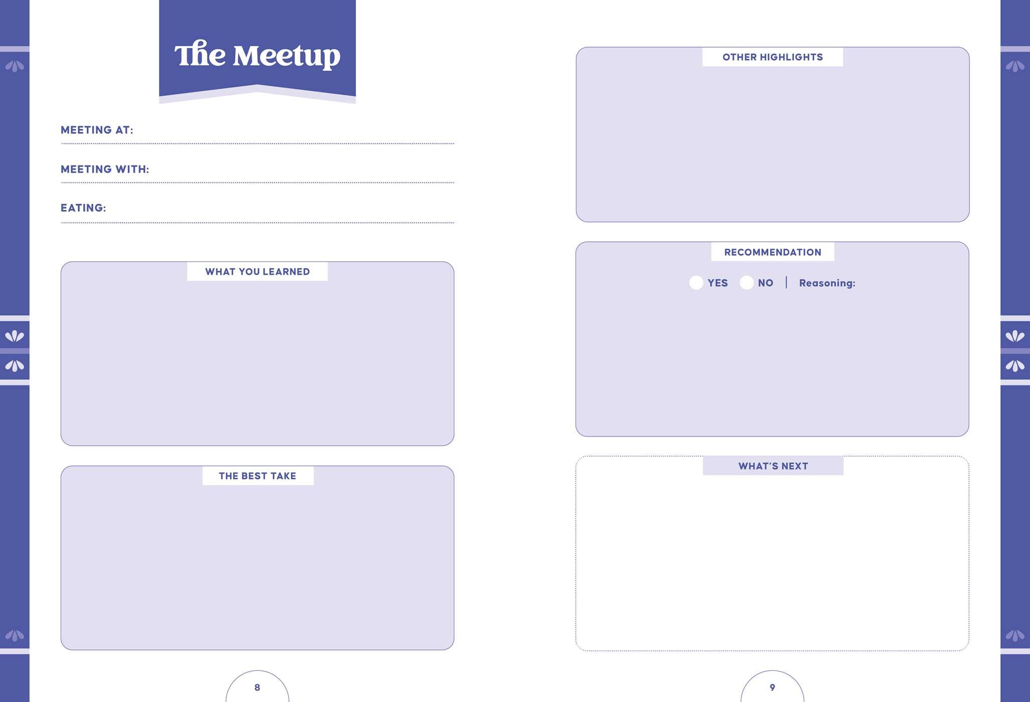Book Club Journal