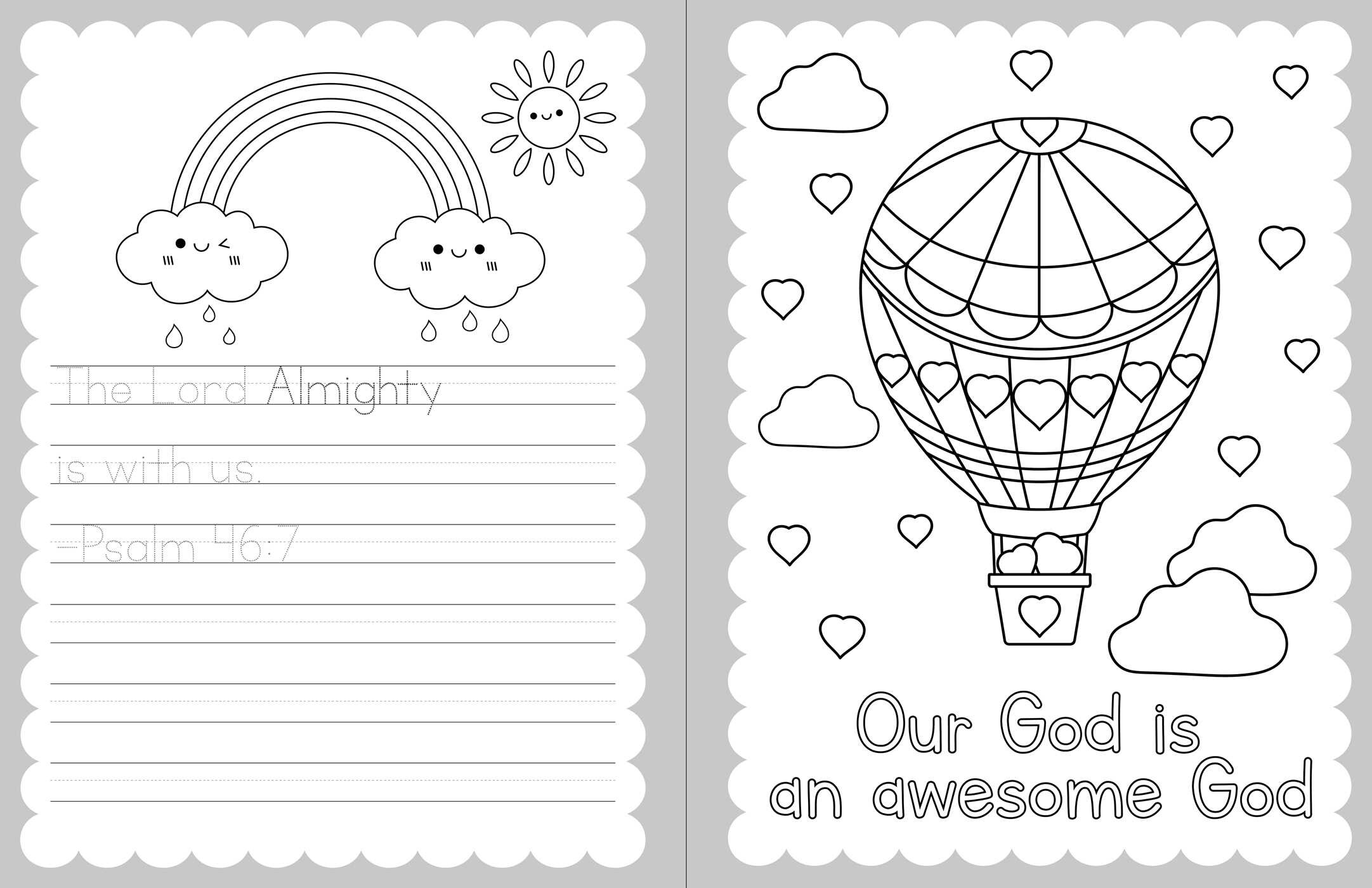 Bible Verse Handwriting Workbook