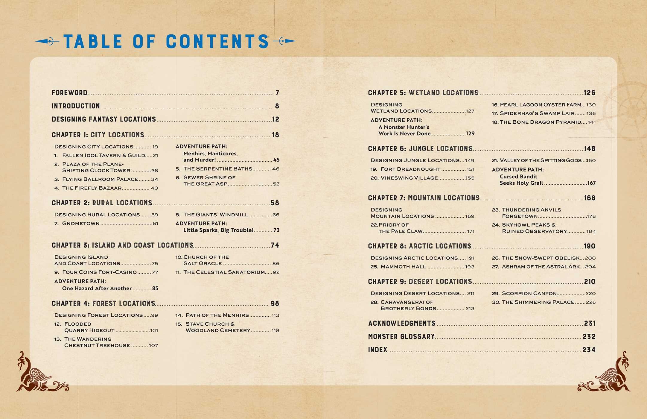 Creative Game Master's Guide to Extraordinary Locations
