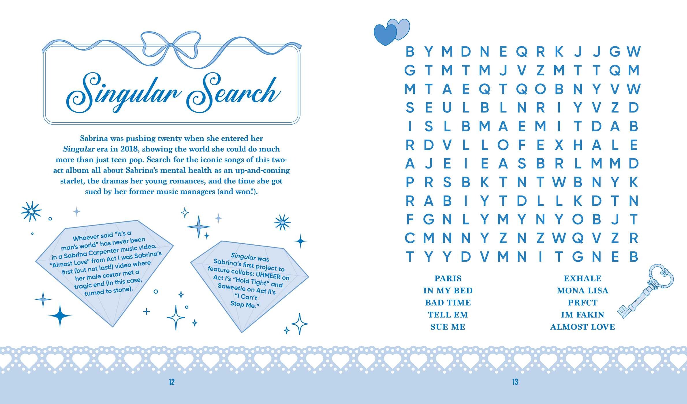 Unofficial Sabrina Carpenter Activity Book