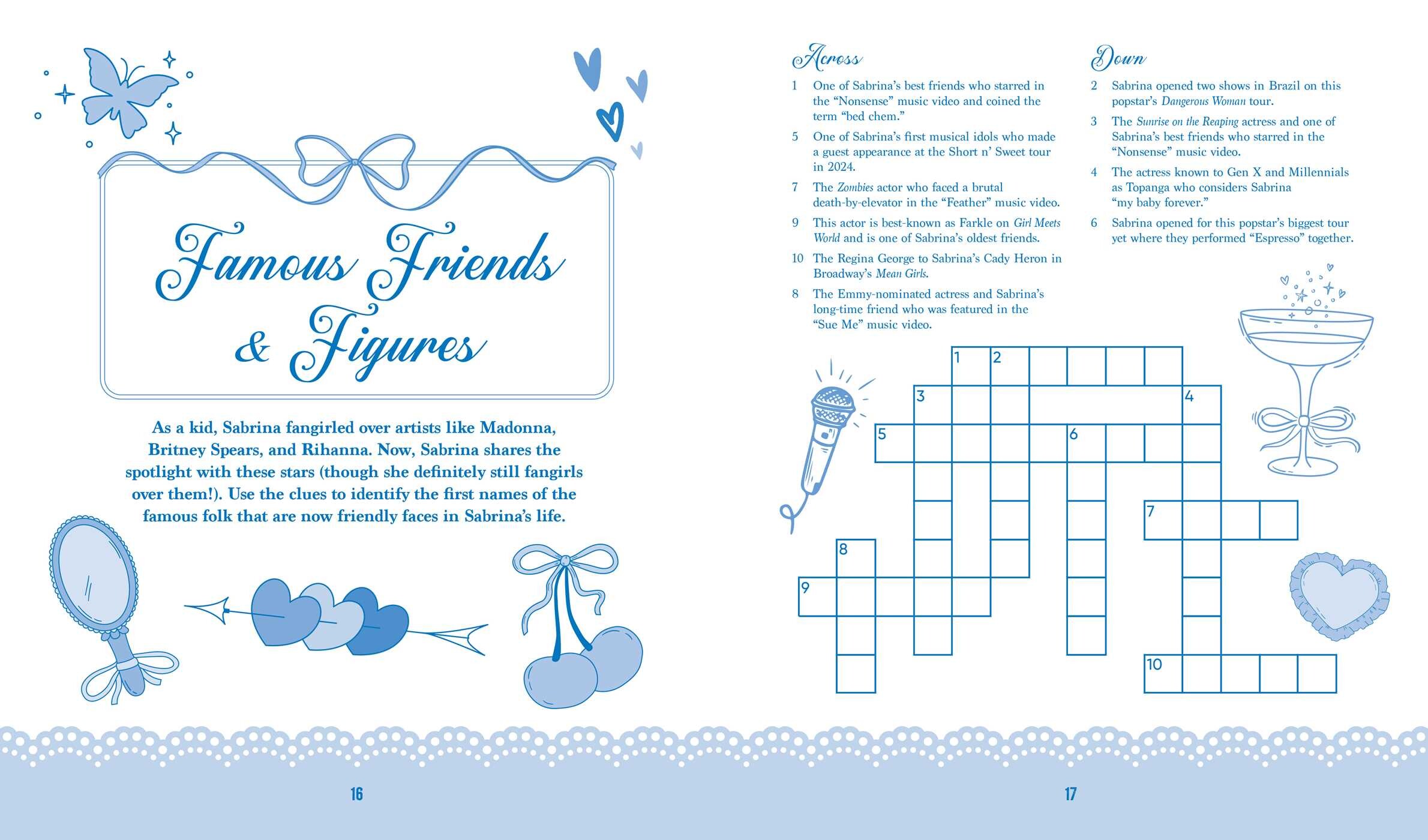 Unofficial Sabrina Carpenter Activity Book