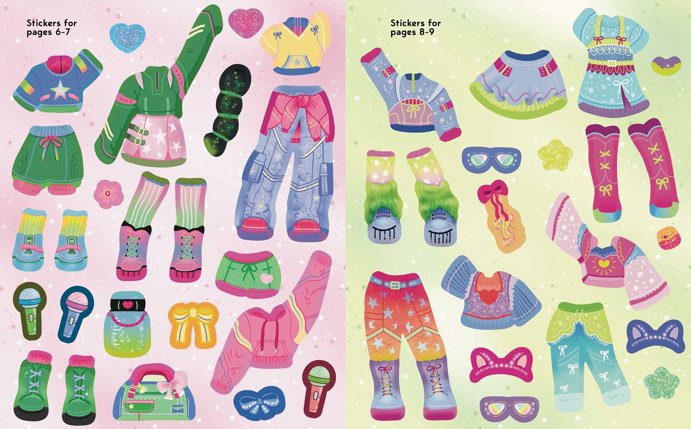 Sticker Dolls: K-Pop Idols