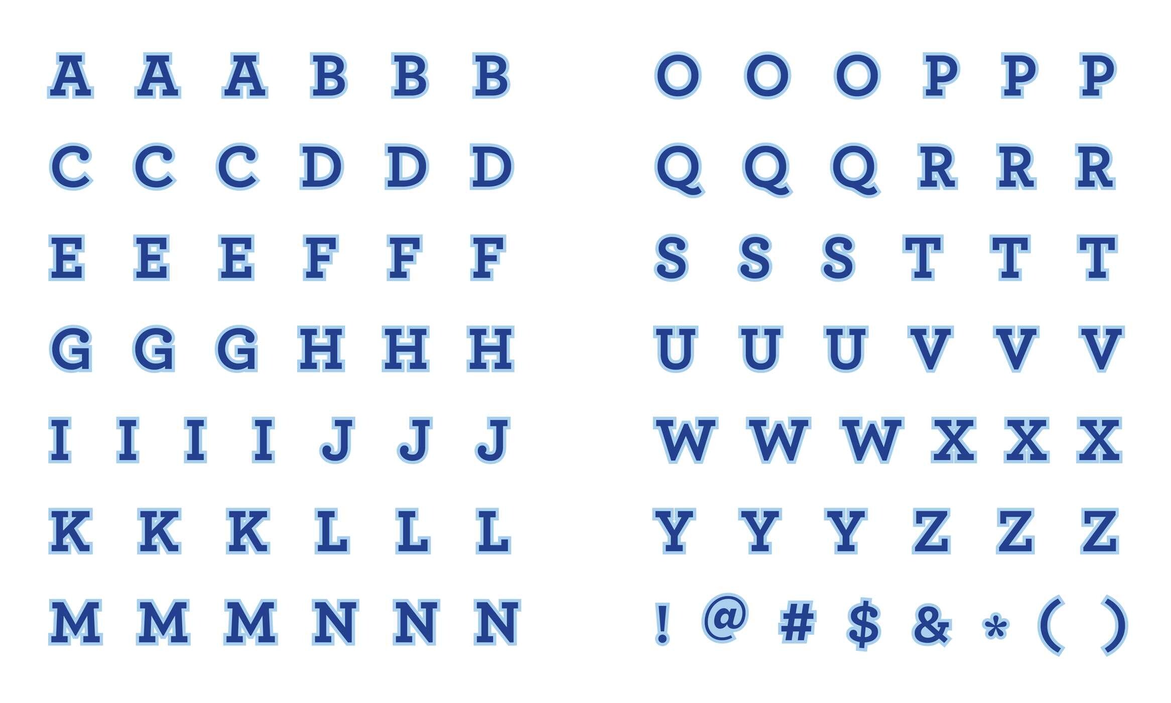 Alphabets