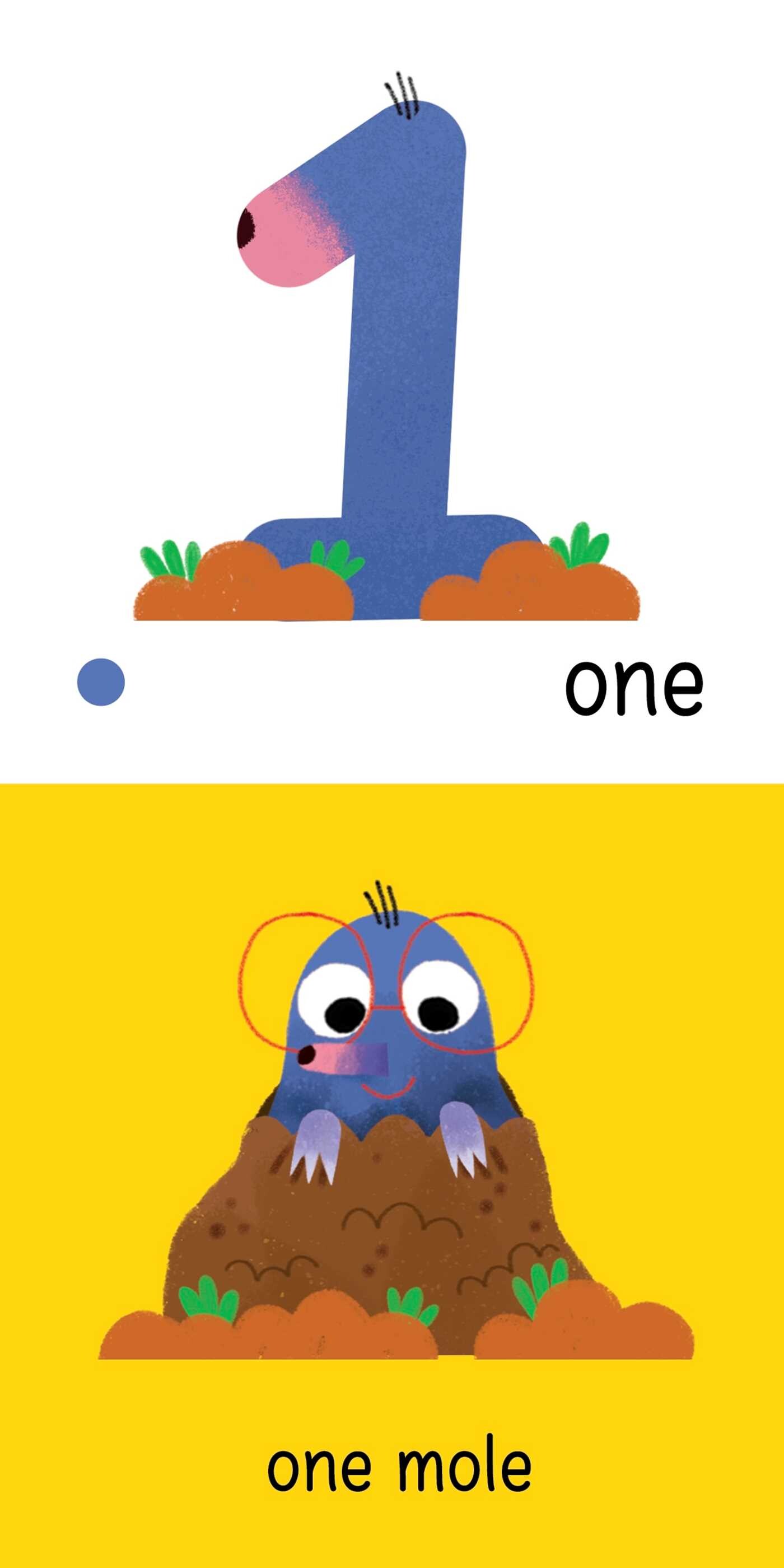 Happy Rattle Book - Numbers