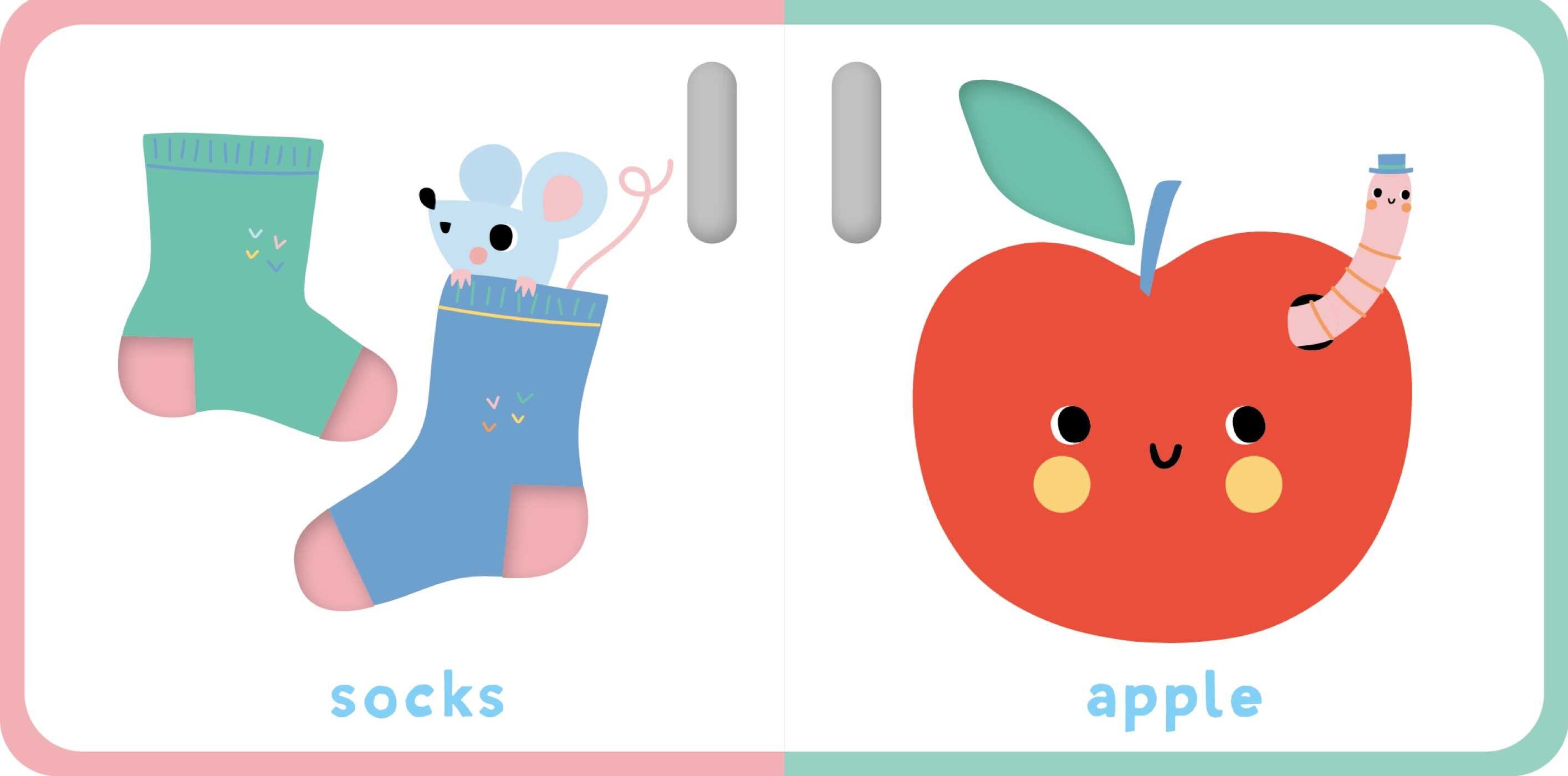 Touch & Feel Stroller Book - Words