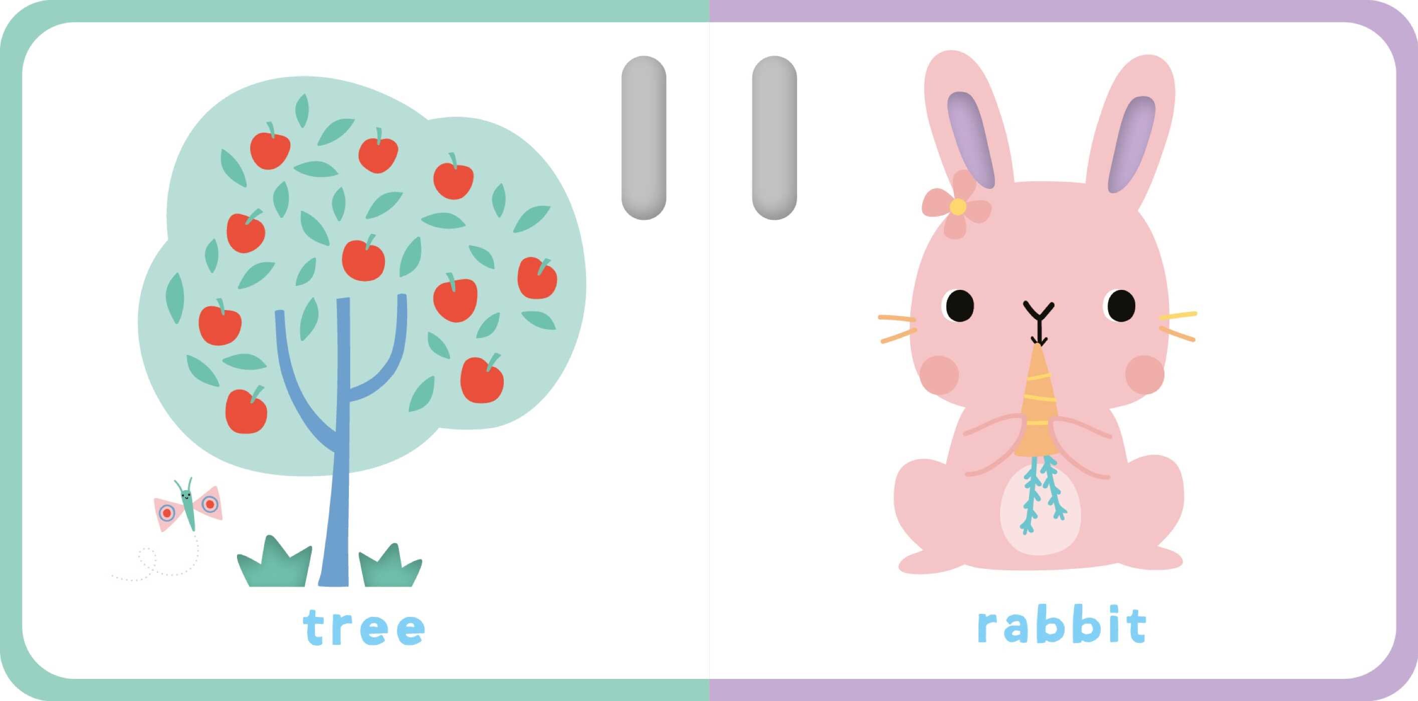 Touch & Feel Stroller Book - Words
