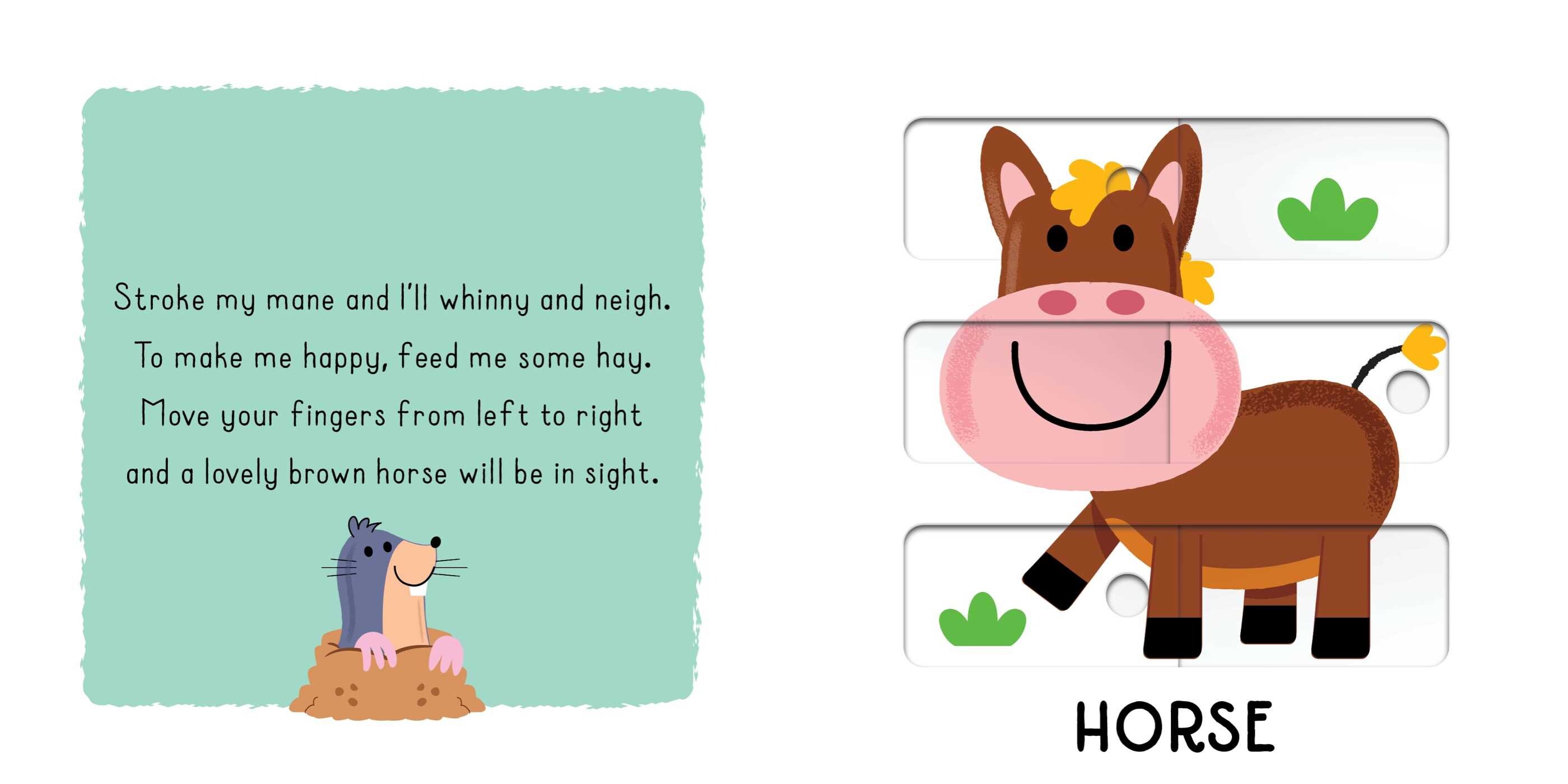 My First Sliding Puzzles - Farm Animals