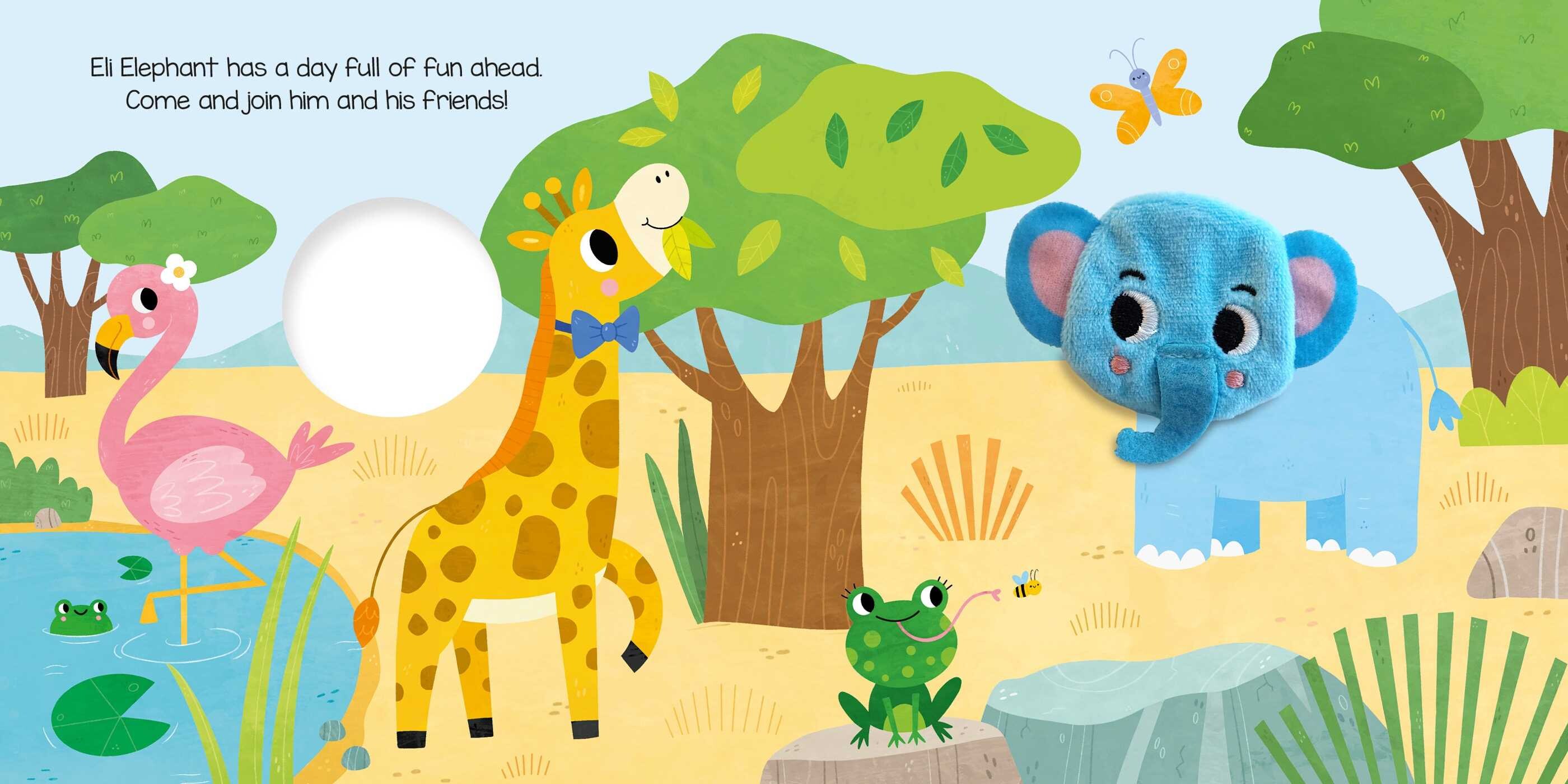 Finger Puppet Friends - Happy Elephant