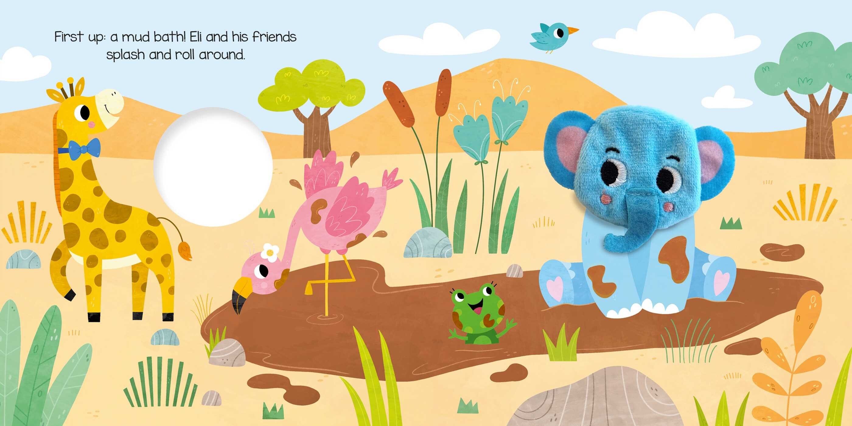Finger Puppet Friends - Happy Elephant