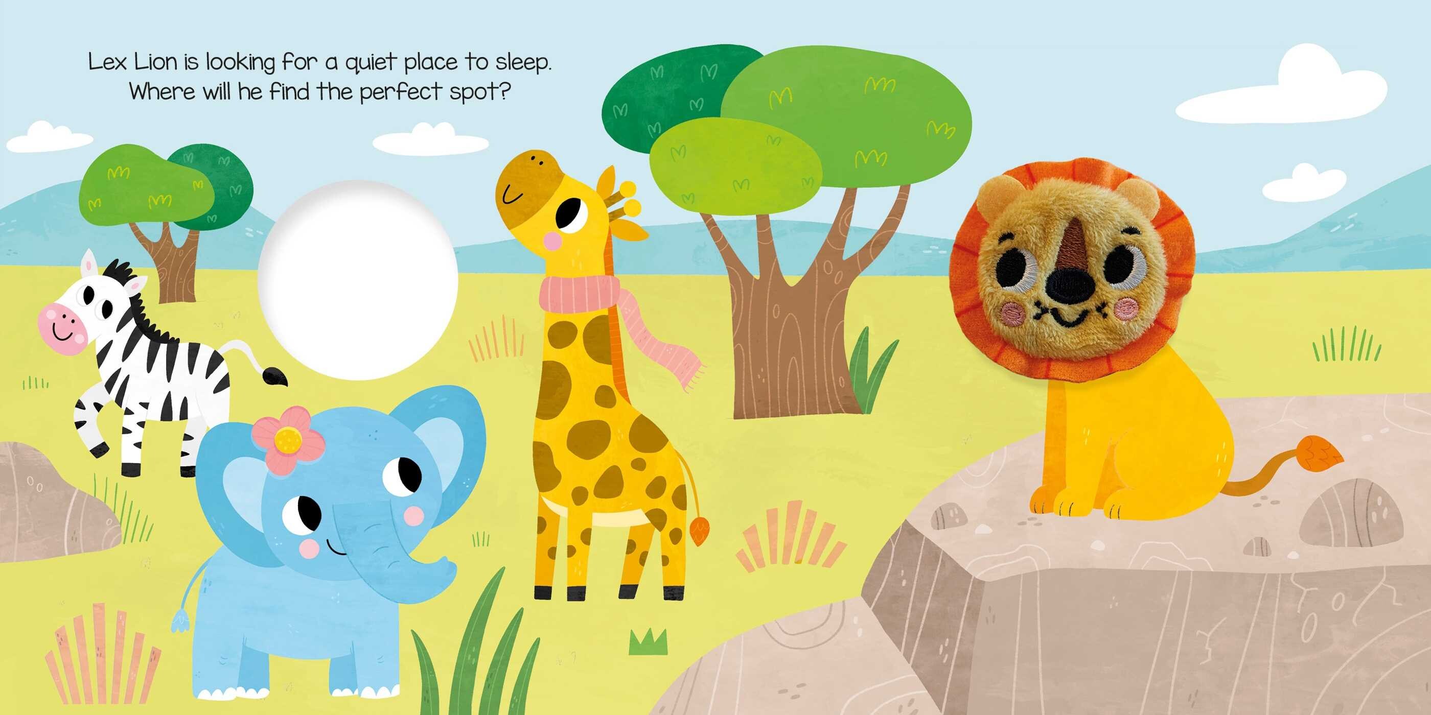 Finger Puppet Friends - Sleepy Lion
