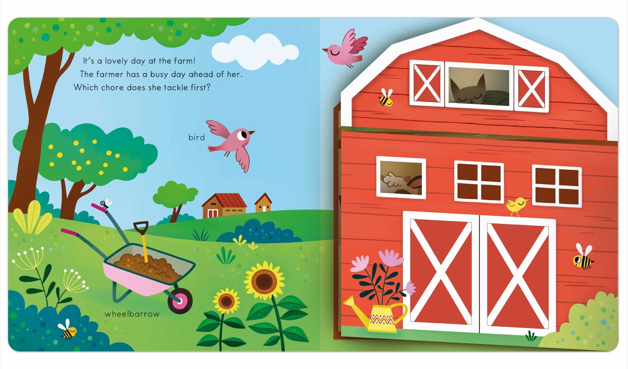 Look Behind the Big Flaps - The Farm