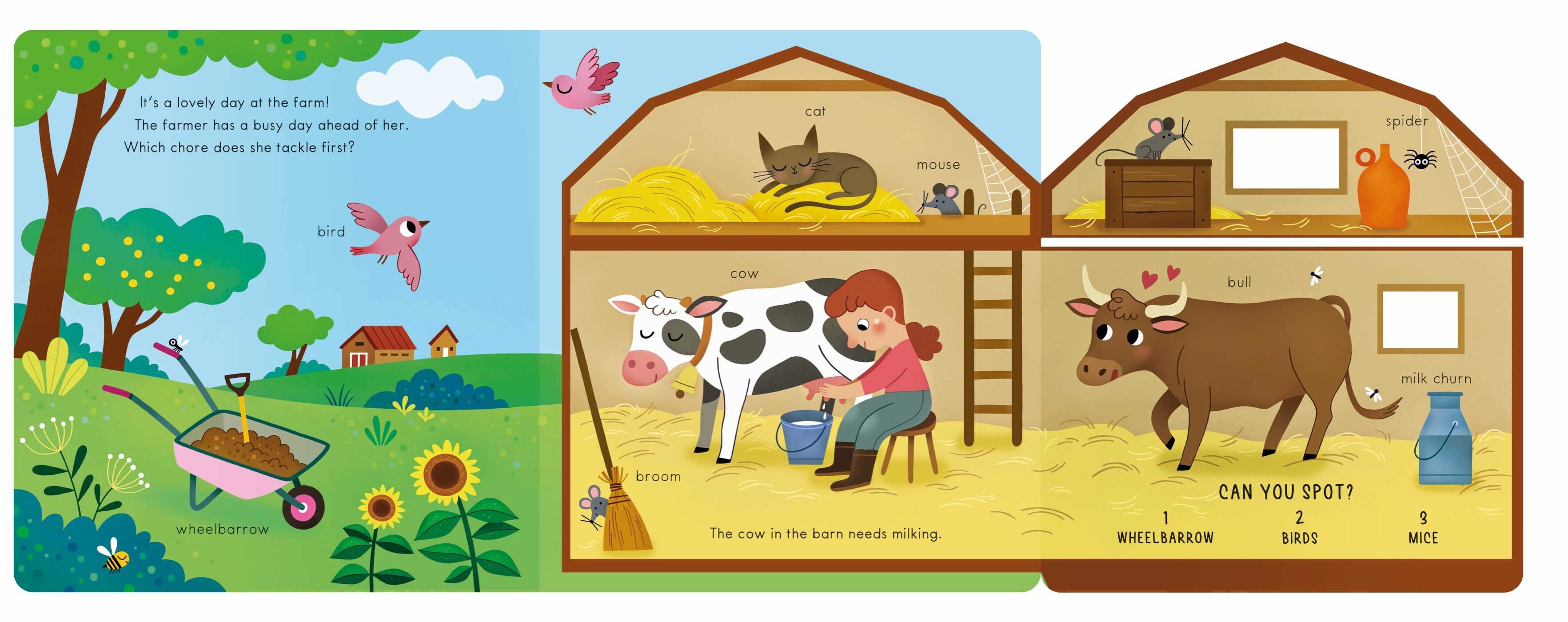 Look Behind the Big Flaps - The Farm