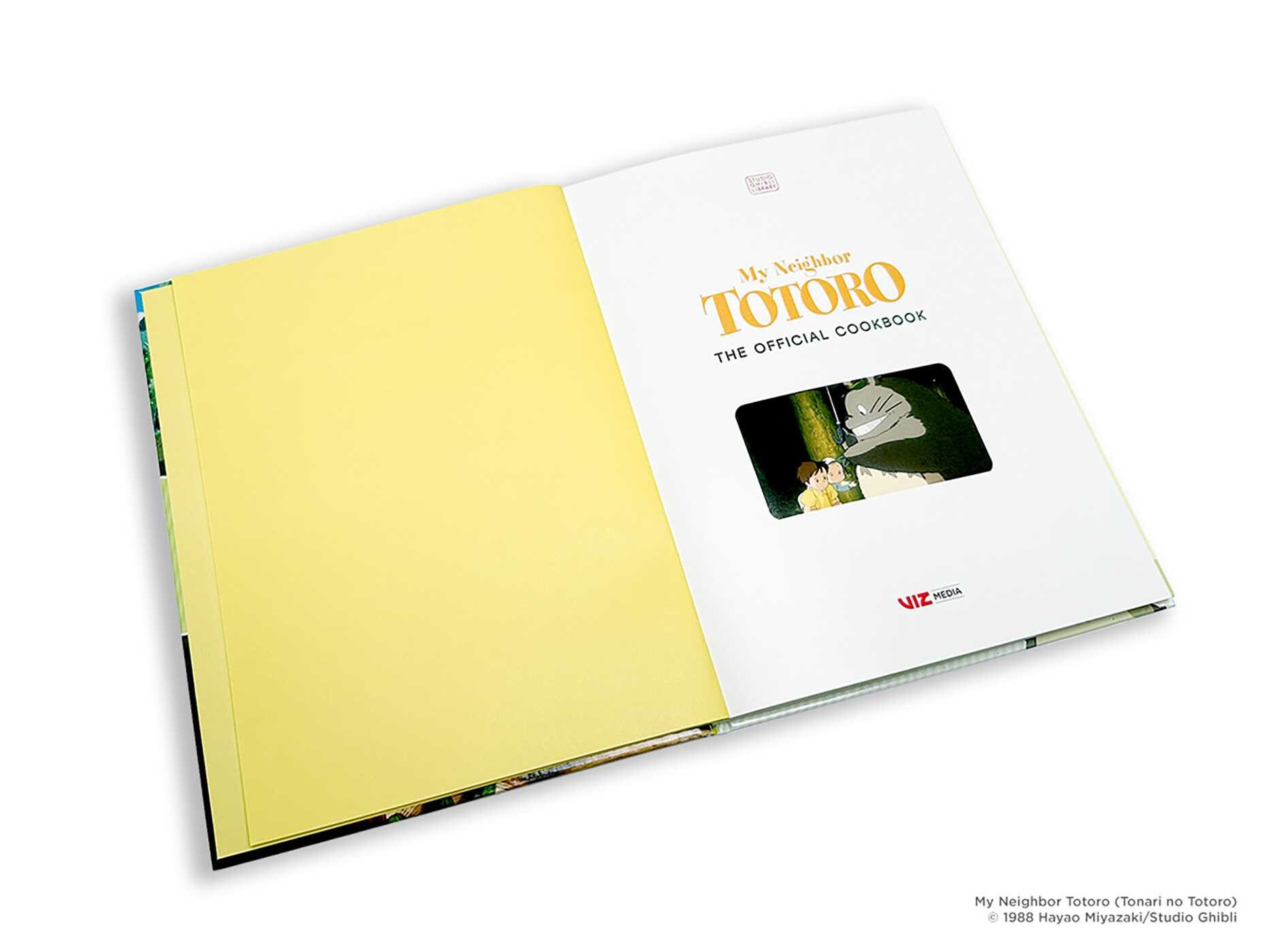 My Neighbor Totoro The Official Cookbook Book by Studio Ghibli