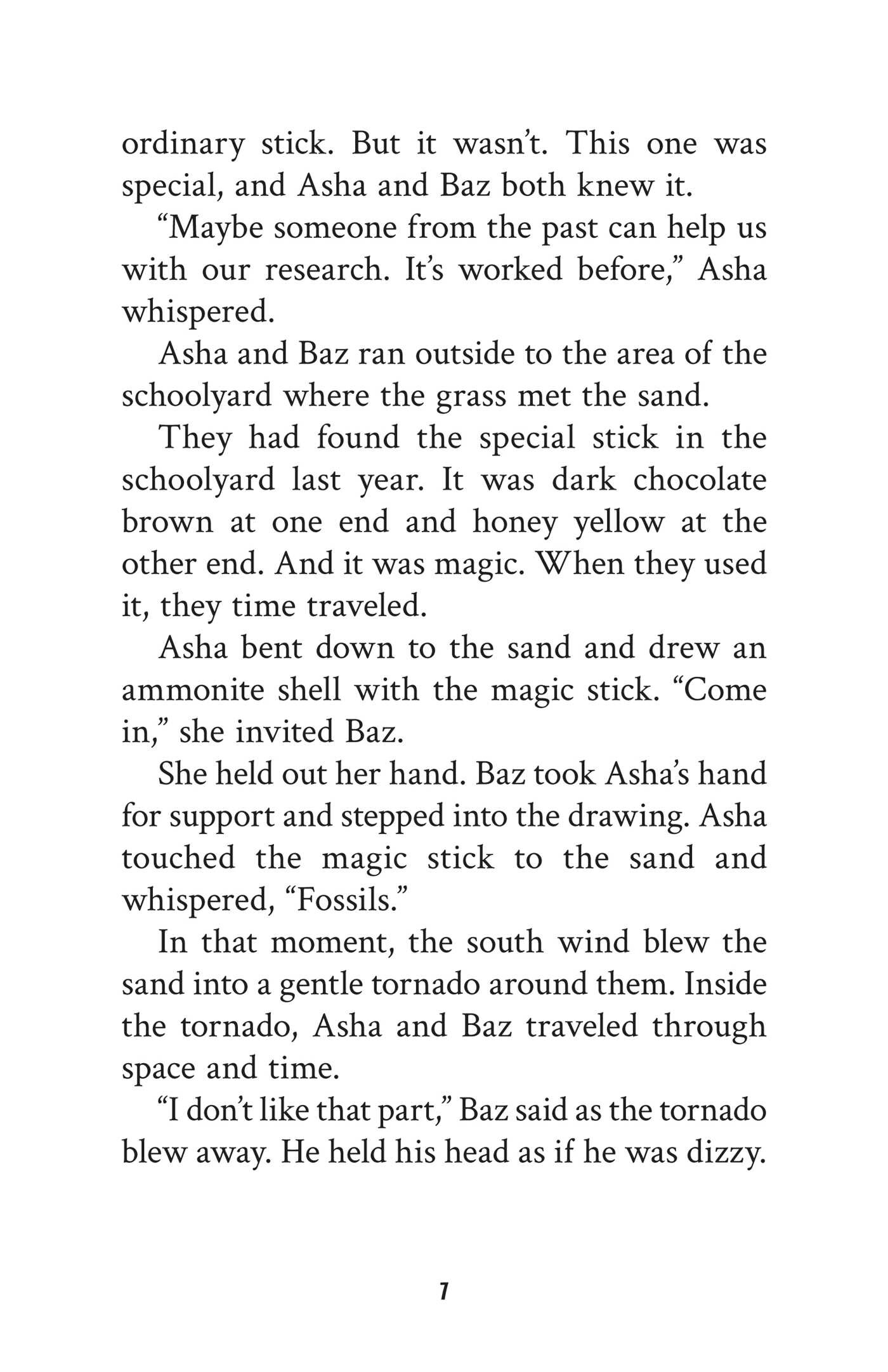 Asha and Baz Meet Mary Anning