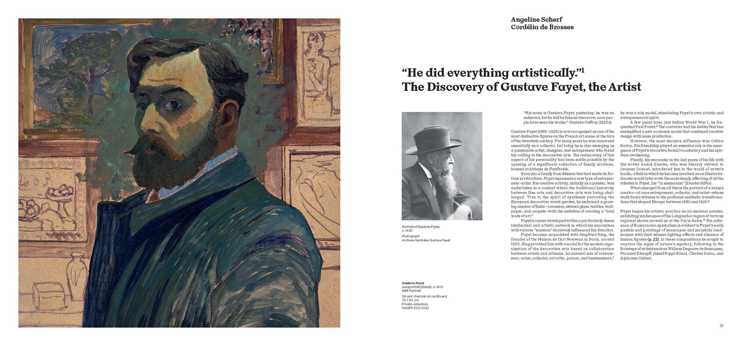 Gustave Fayet: Designer