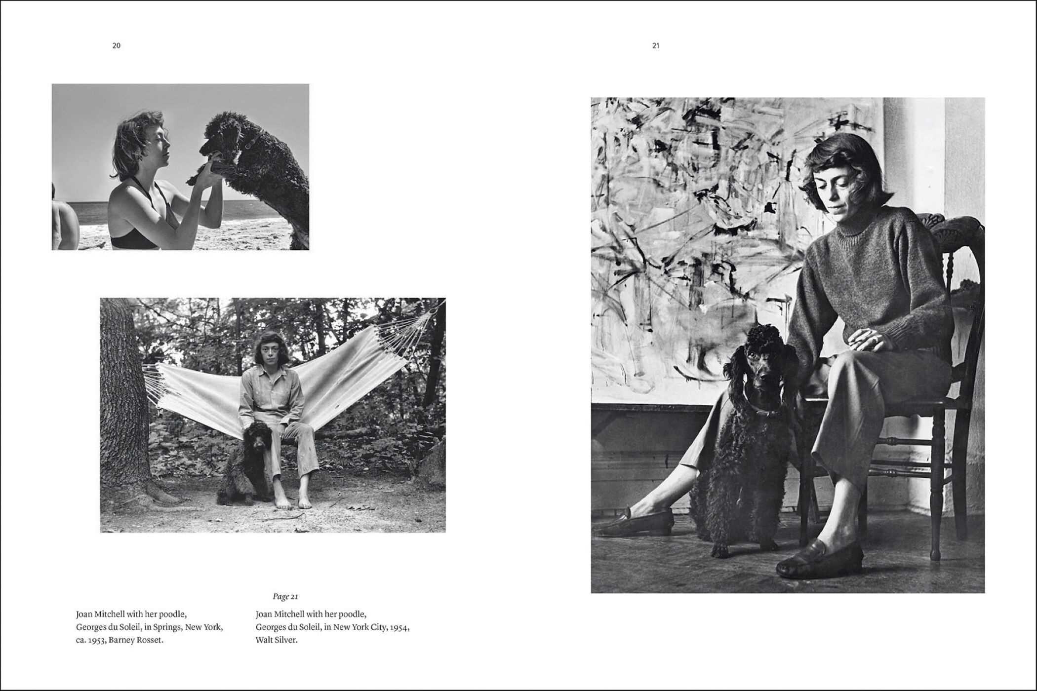 Joan Mitchell and Her Dogs
