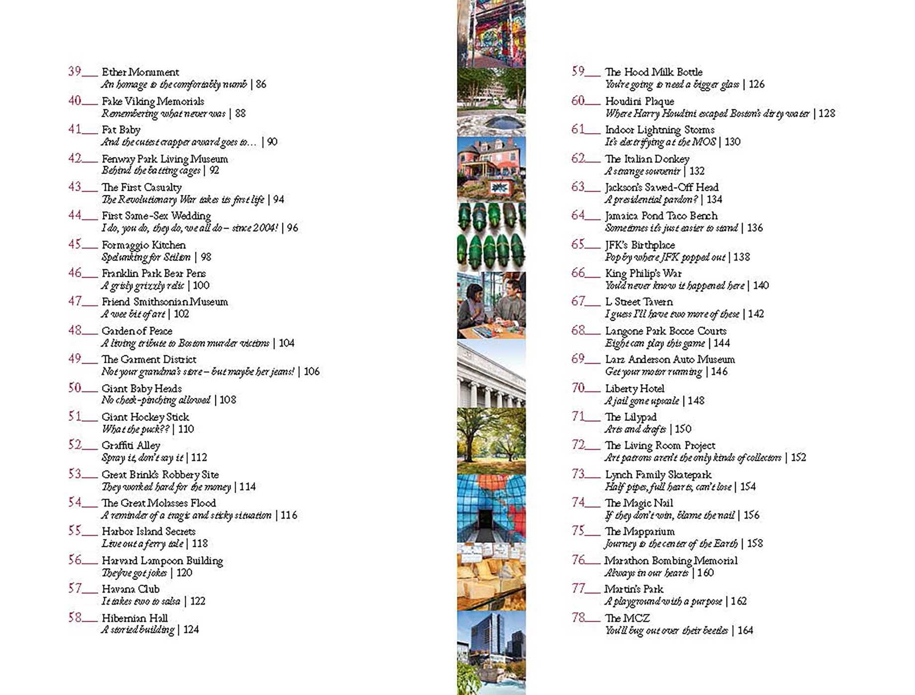 111 Places in Boston That You Must Not Miss