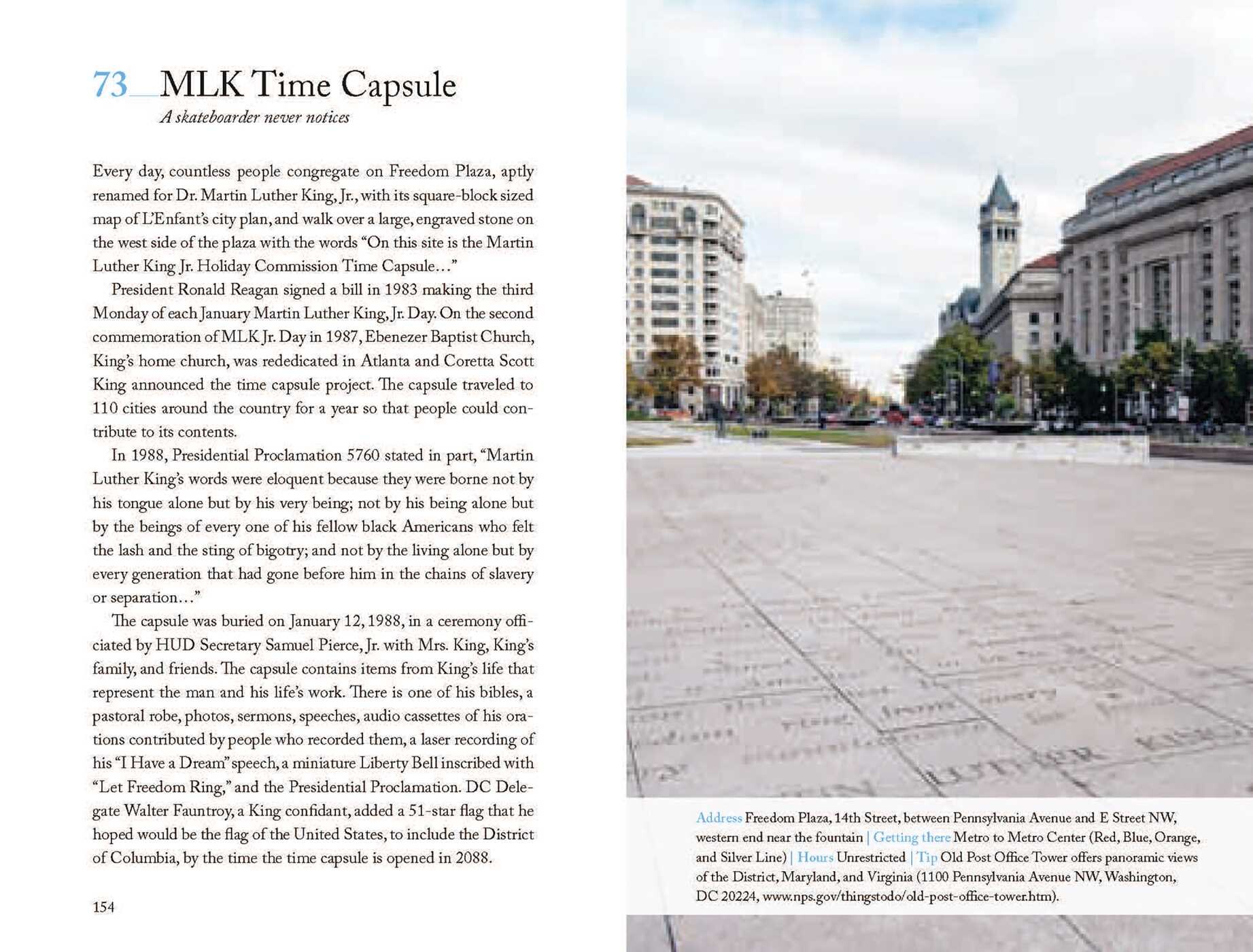 111 Places in Washington, DC That You Must Not Miss