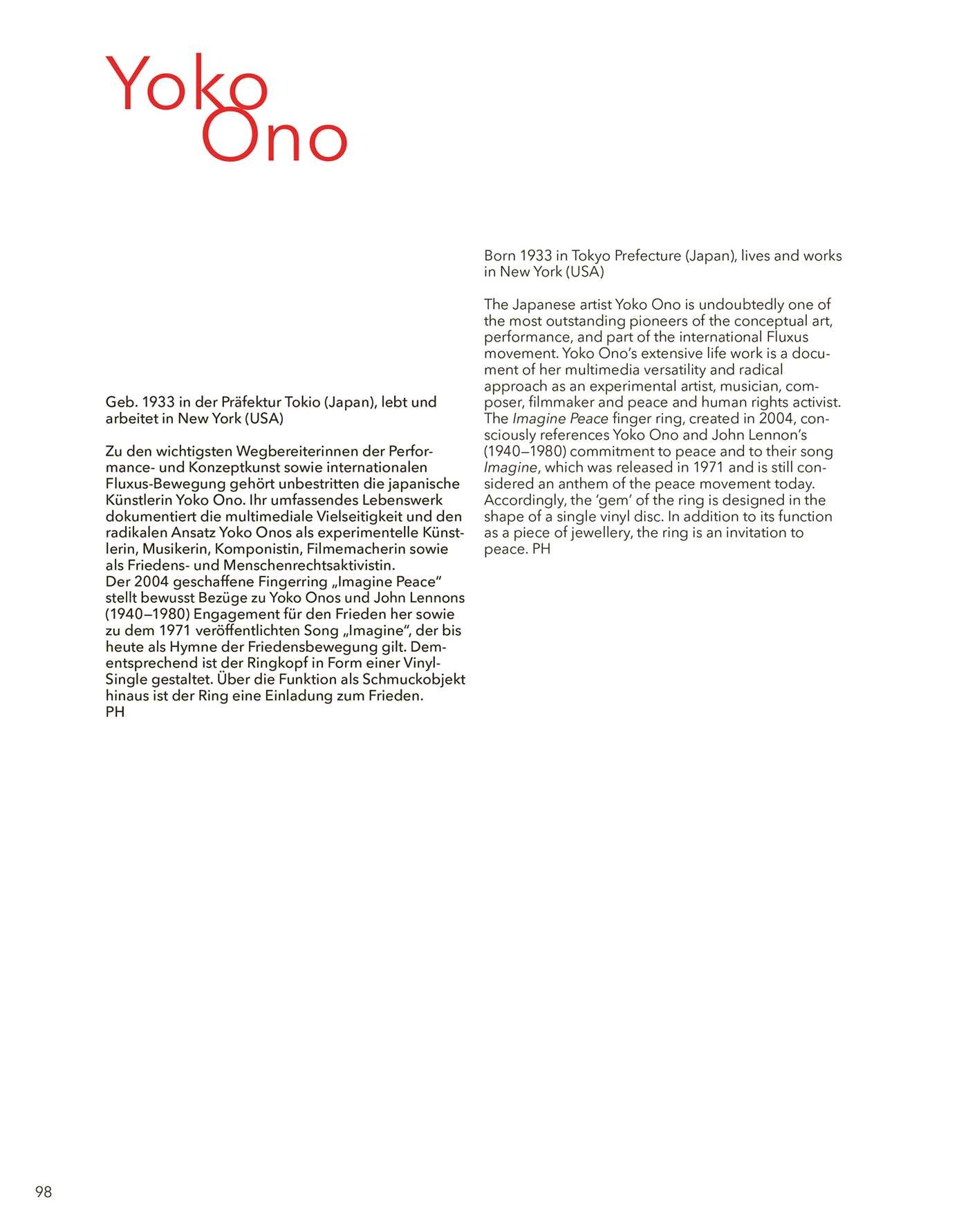 From Louise Bourgeois to Yoko Ono