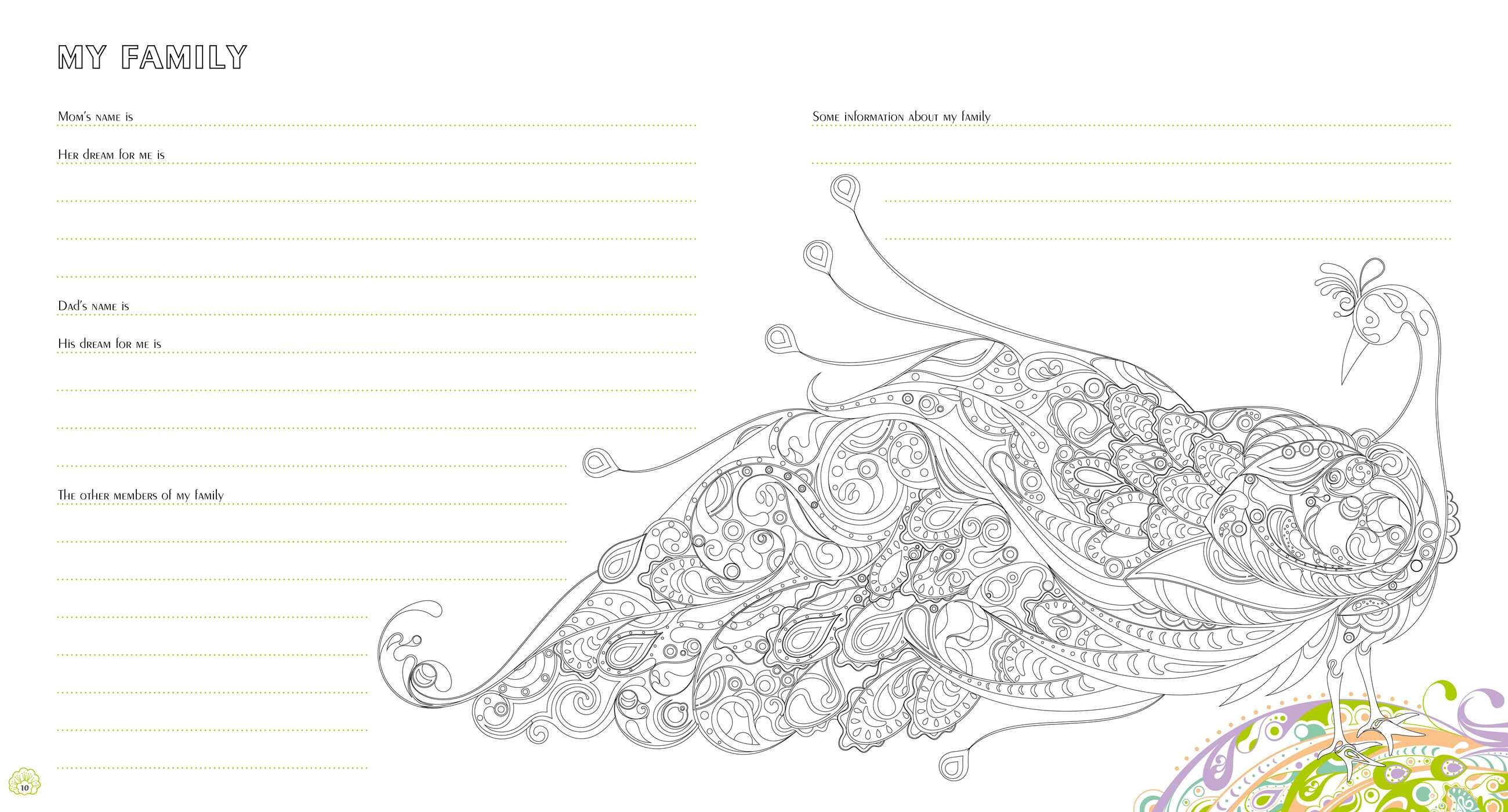 My First Three Years Coloring Book