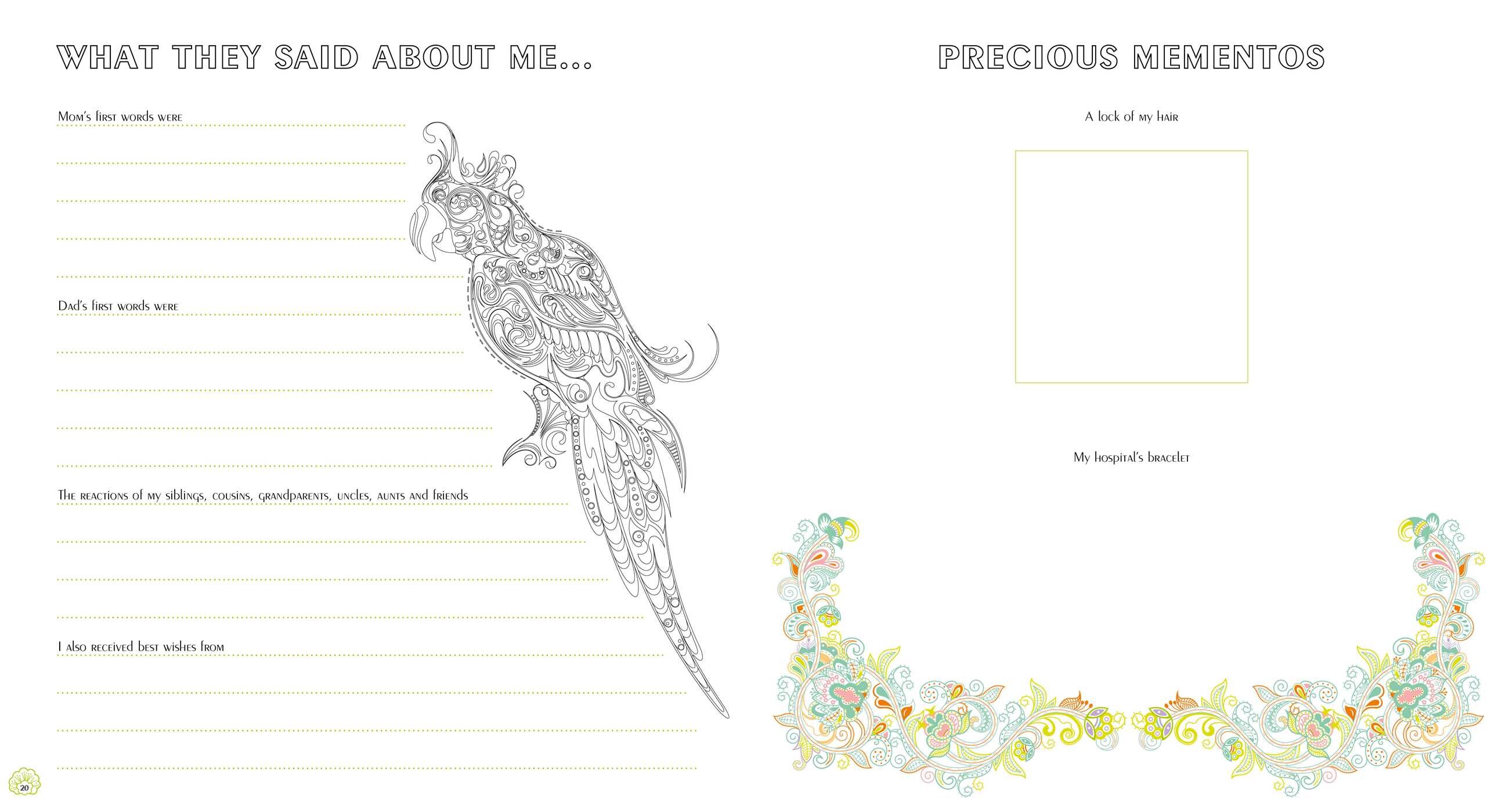 My First Three Years Coloring Book