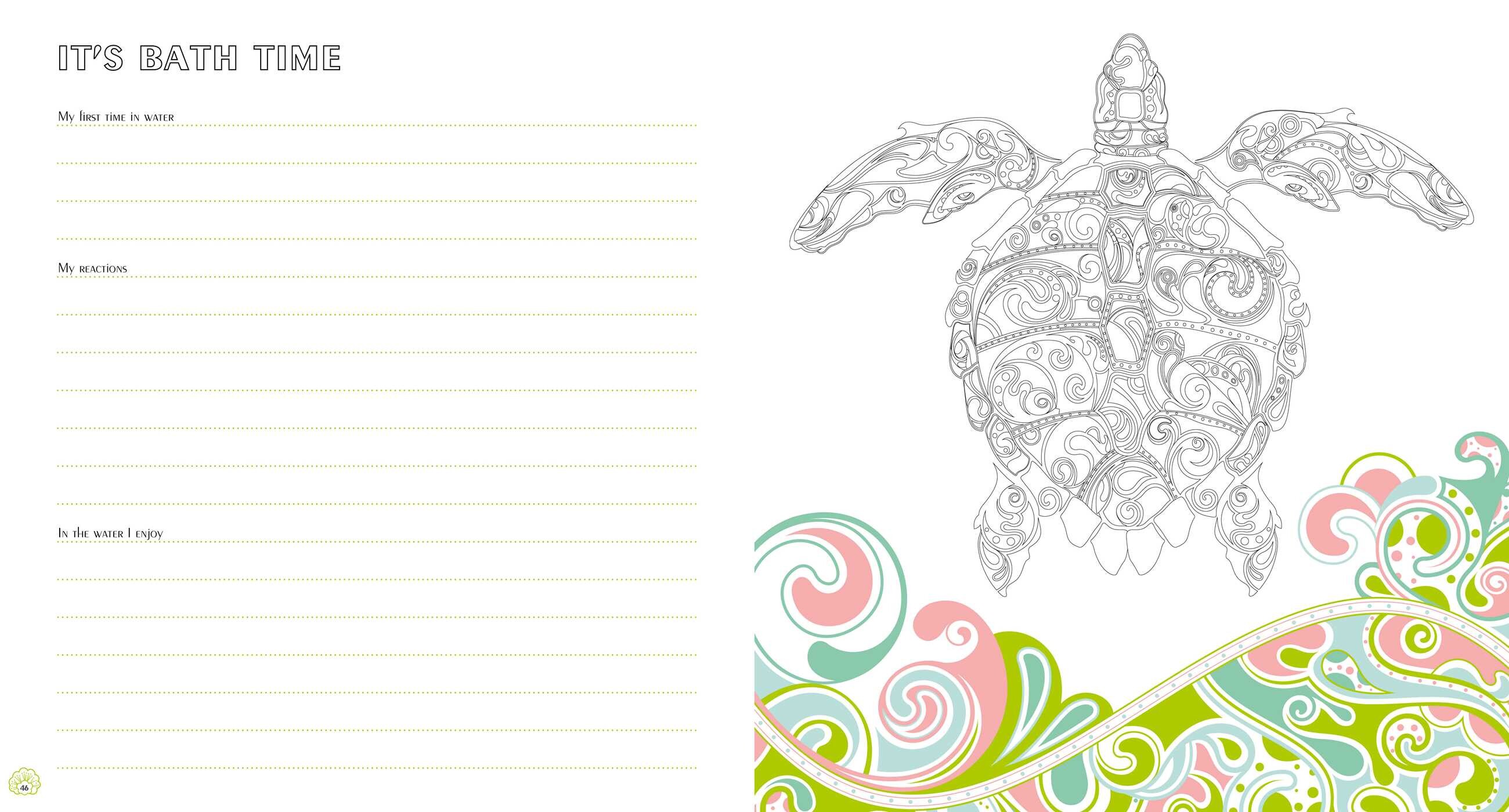 My First Three Years Coloring Book