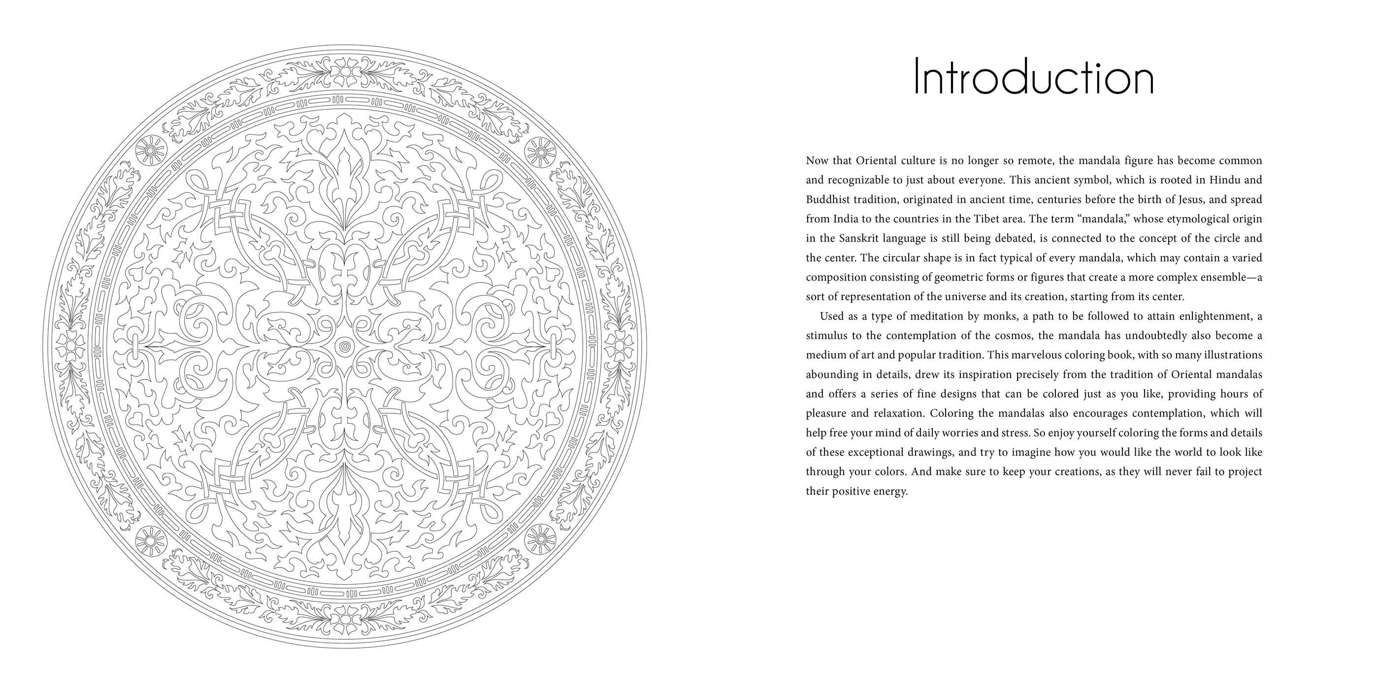 Mandala Coloring Book