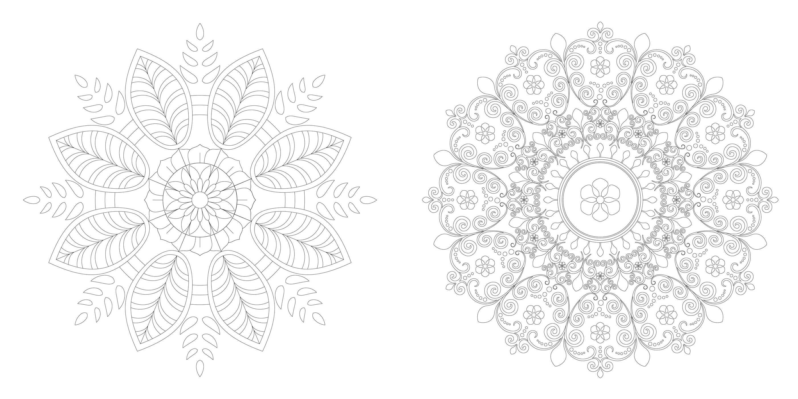 Mandala Coloring Book