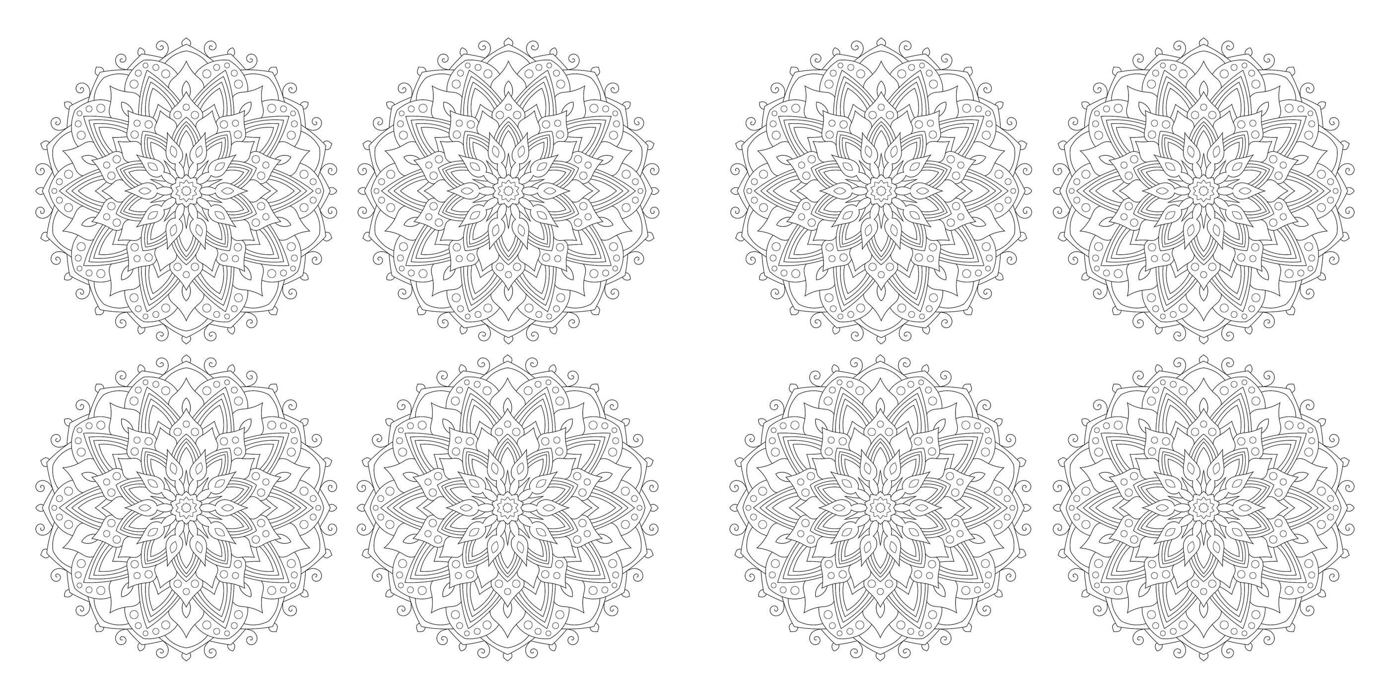 Mandala Coloring Book