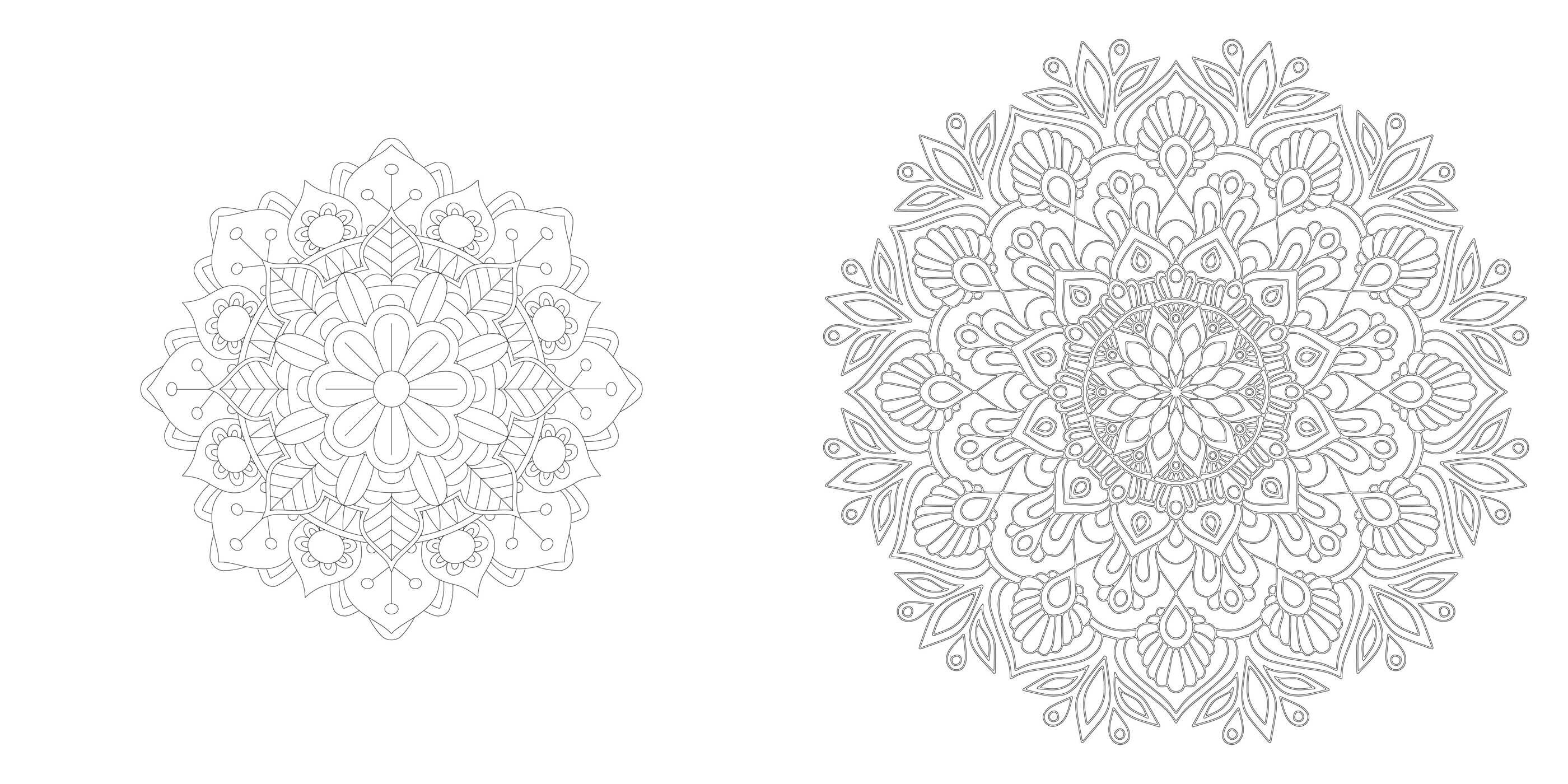 Mandala Coloring Book