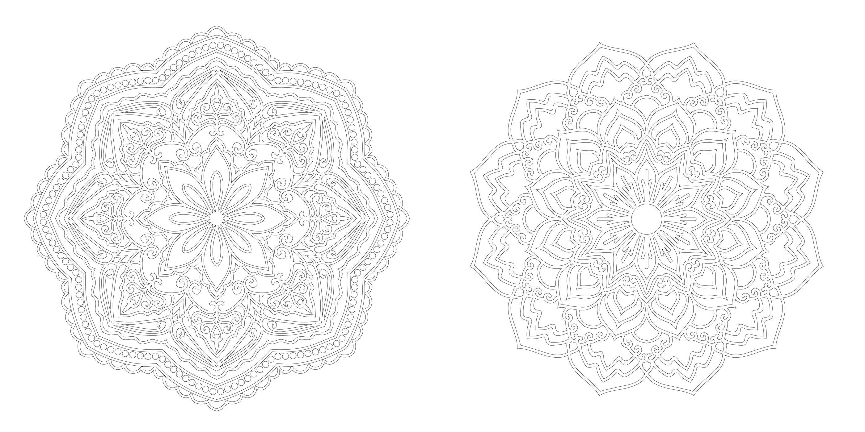 Mandala Coloring Book