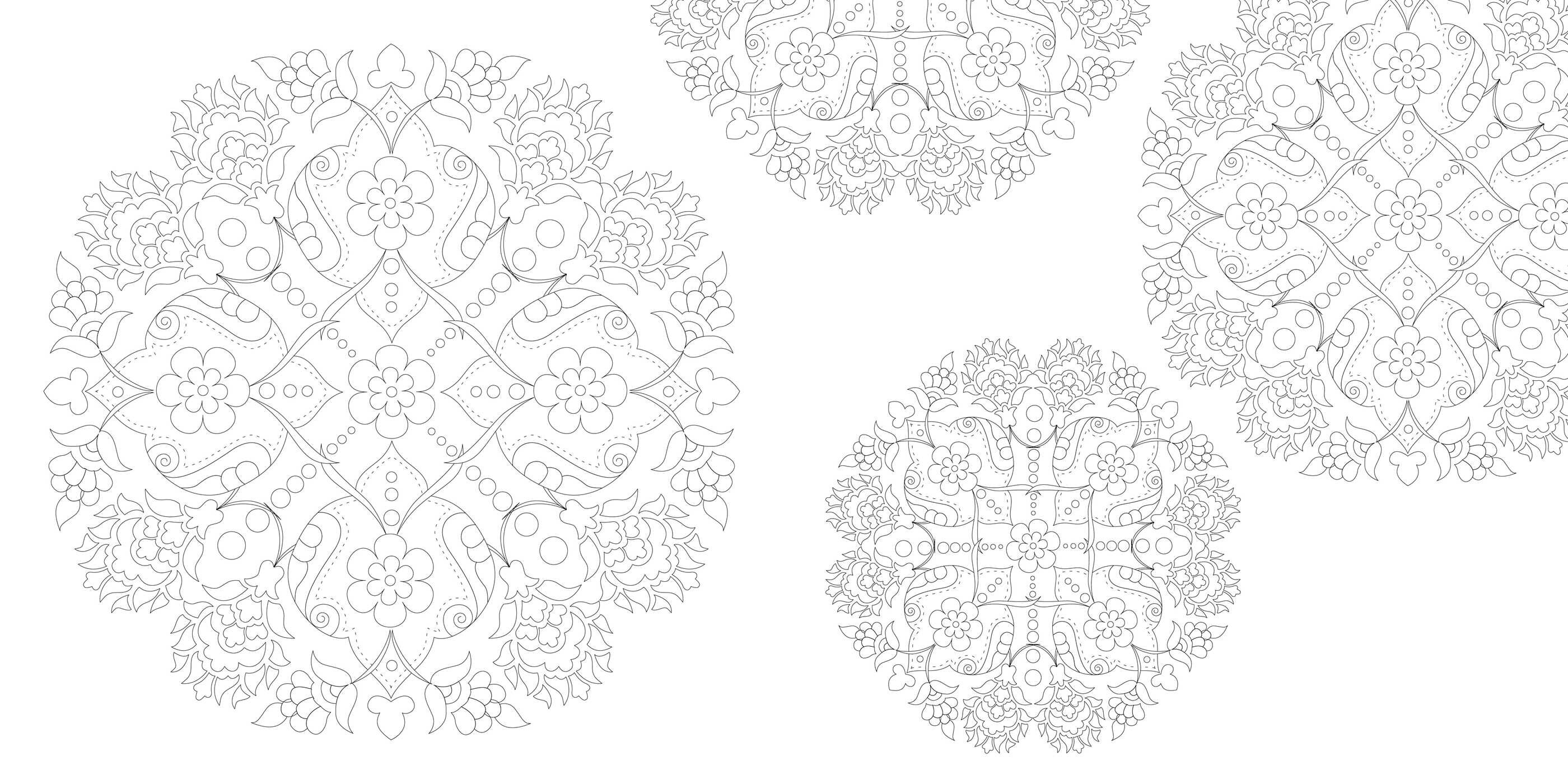 Arabesque Coloring Book