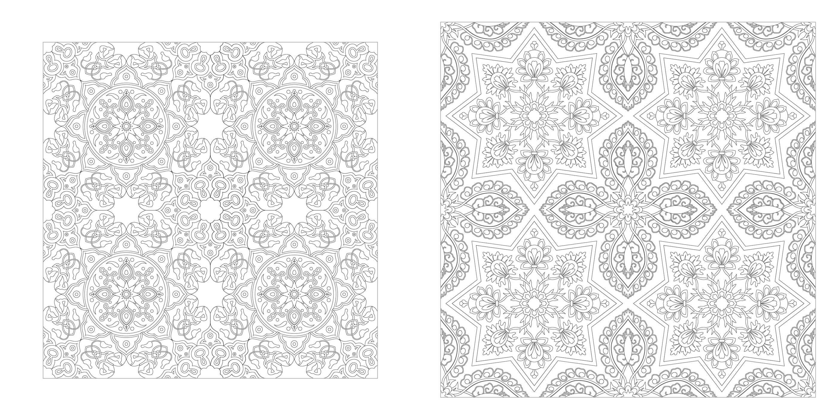 Arabesque Coloring Book