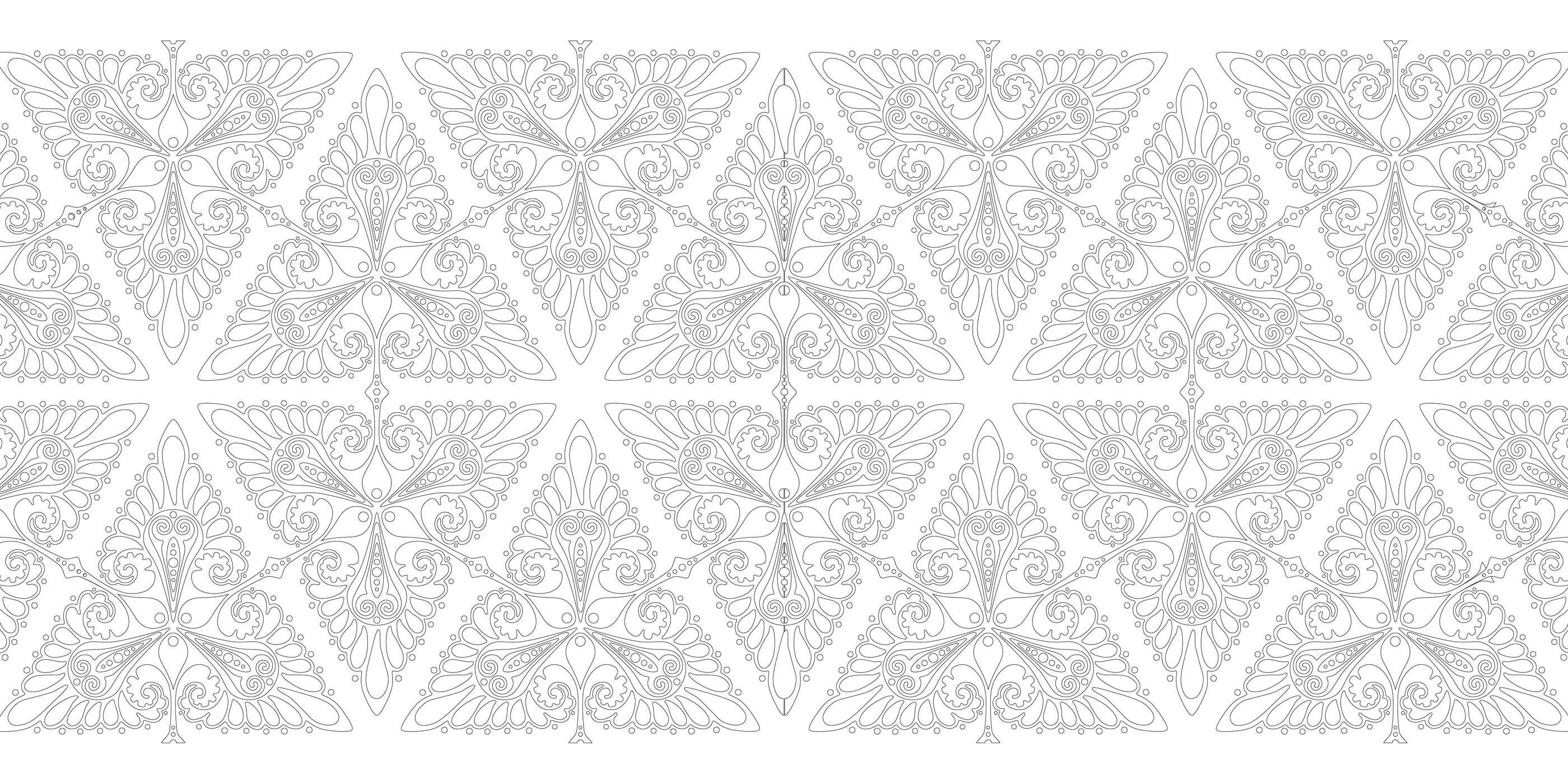 Arabesque Coloring Book