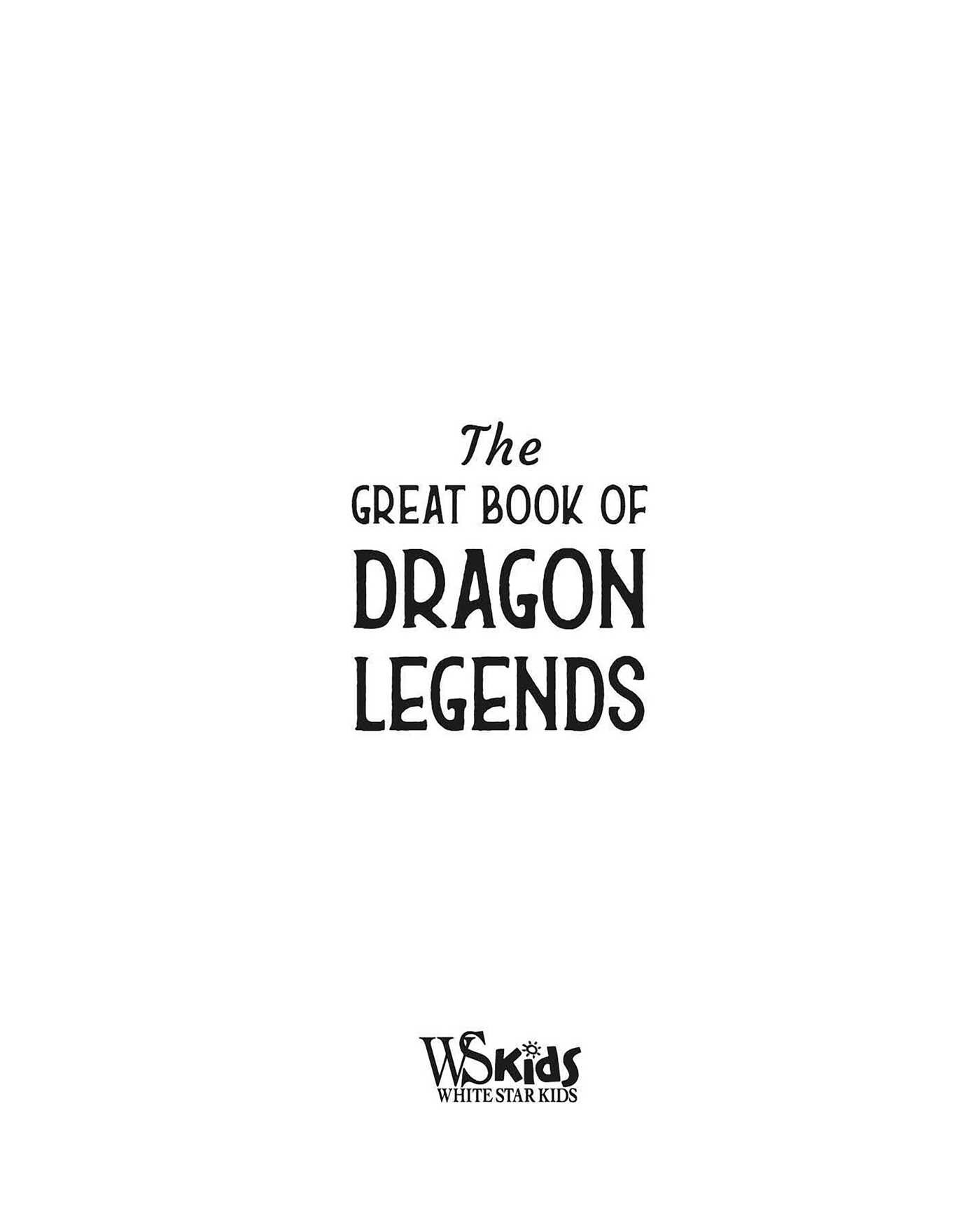Great Book of Dragon Legends