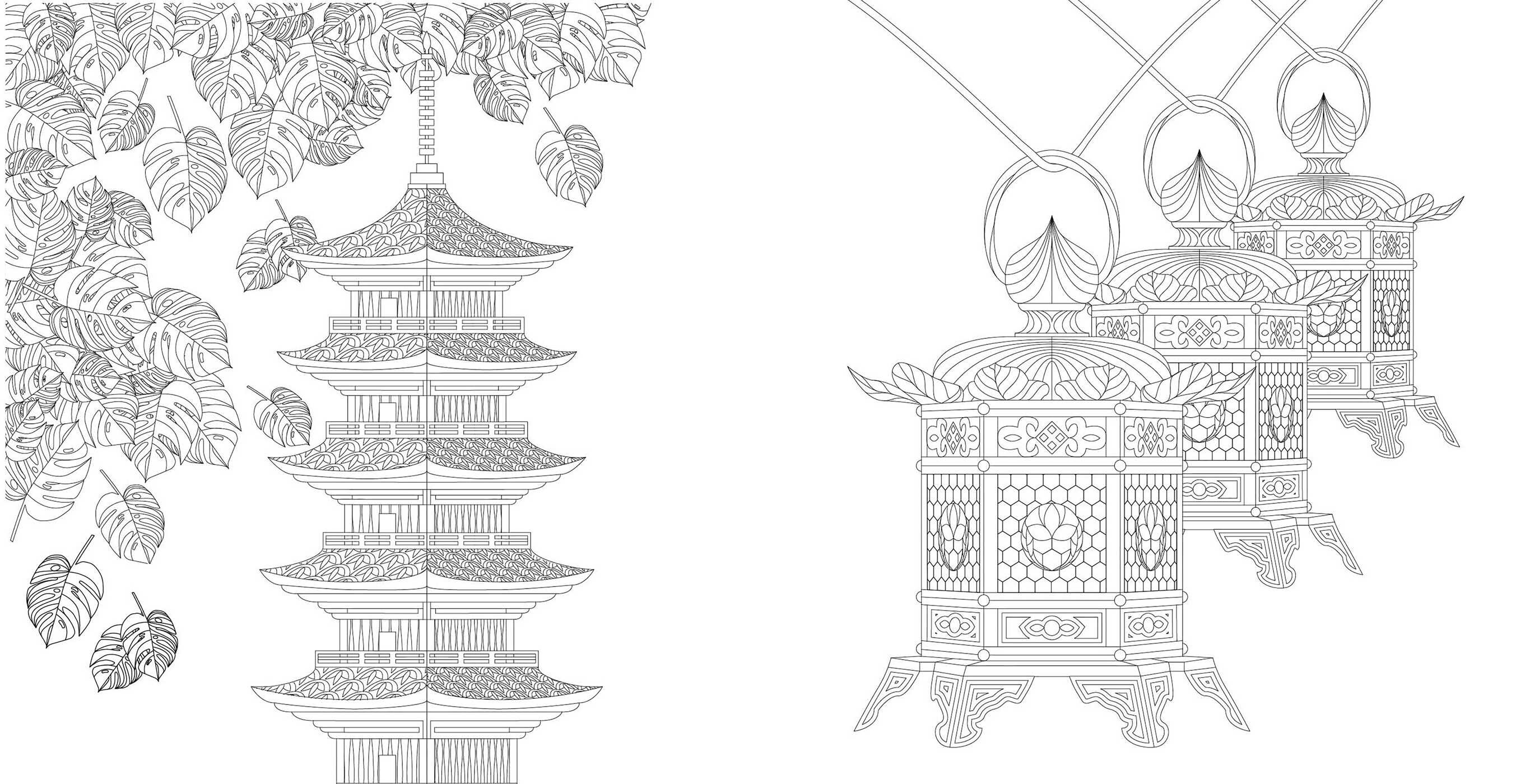 Zen Harmony Coloring Book