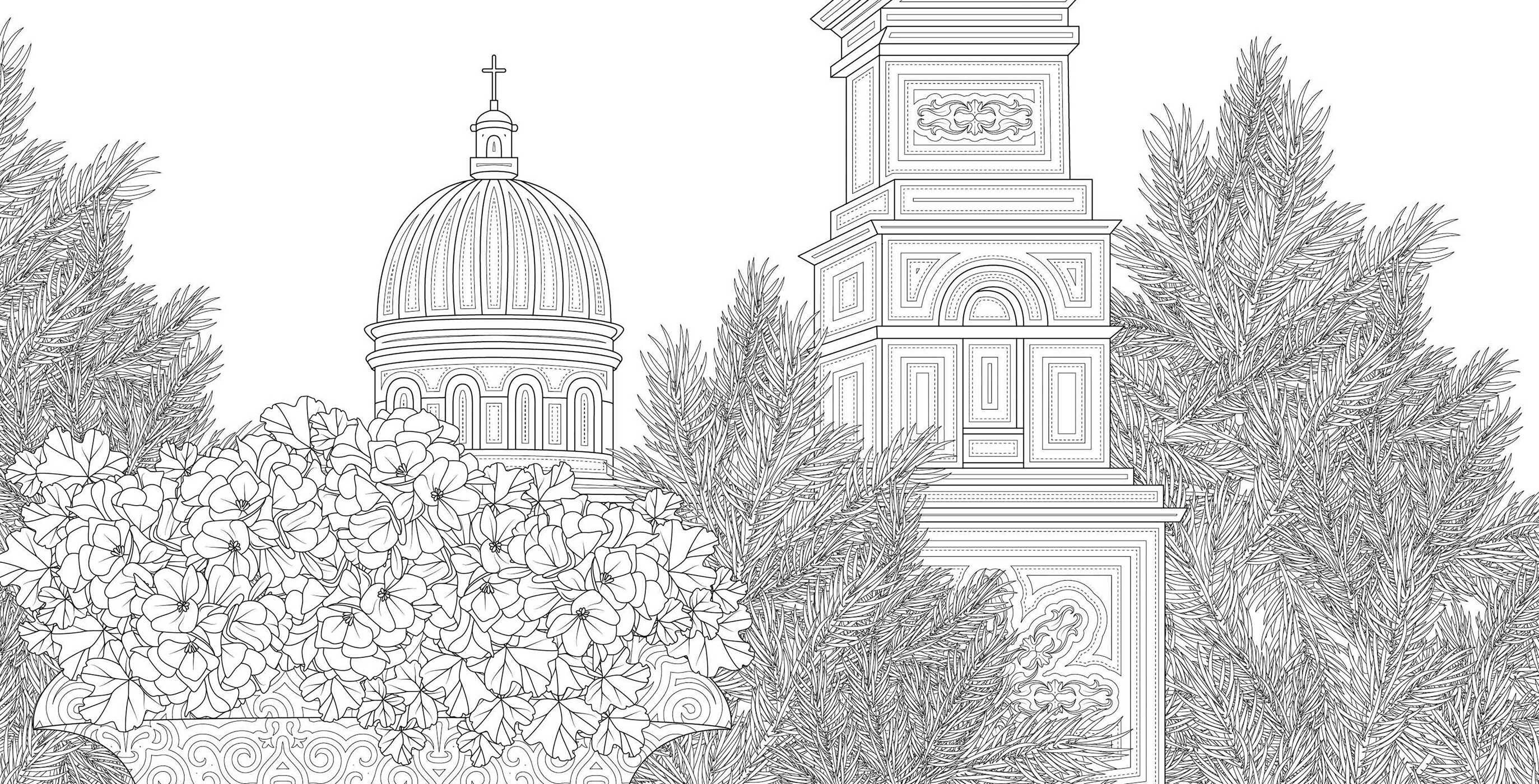 Urban Jungle Coloring Book