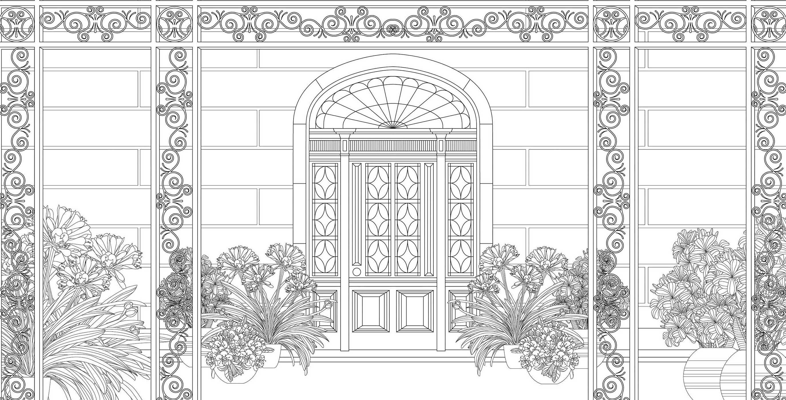 Urban Jungle Coloring Book