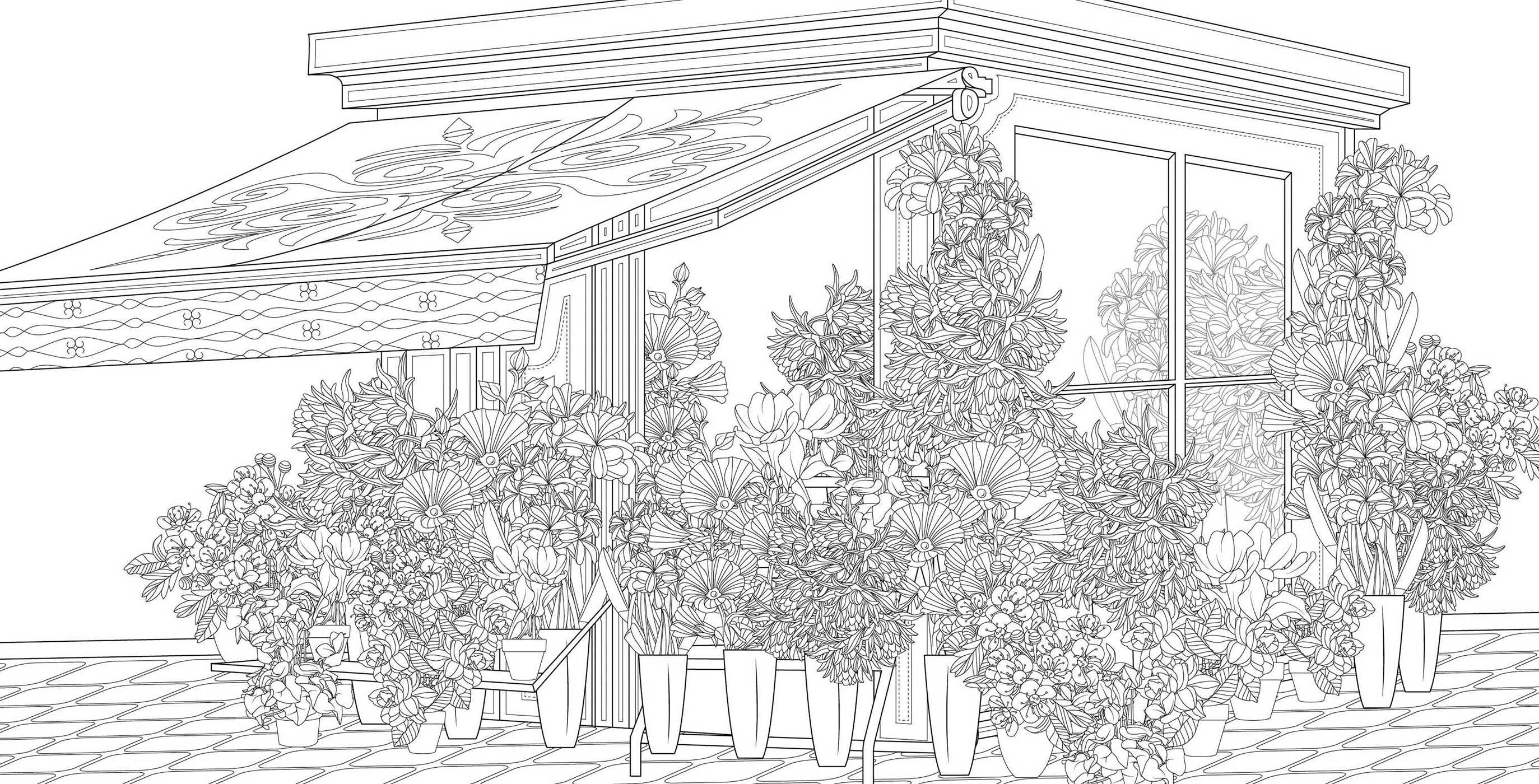Urban Jungle Coloring Book