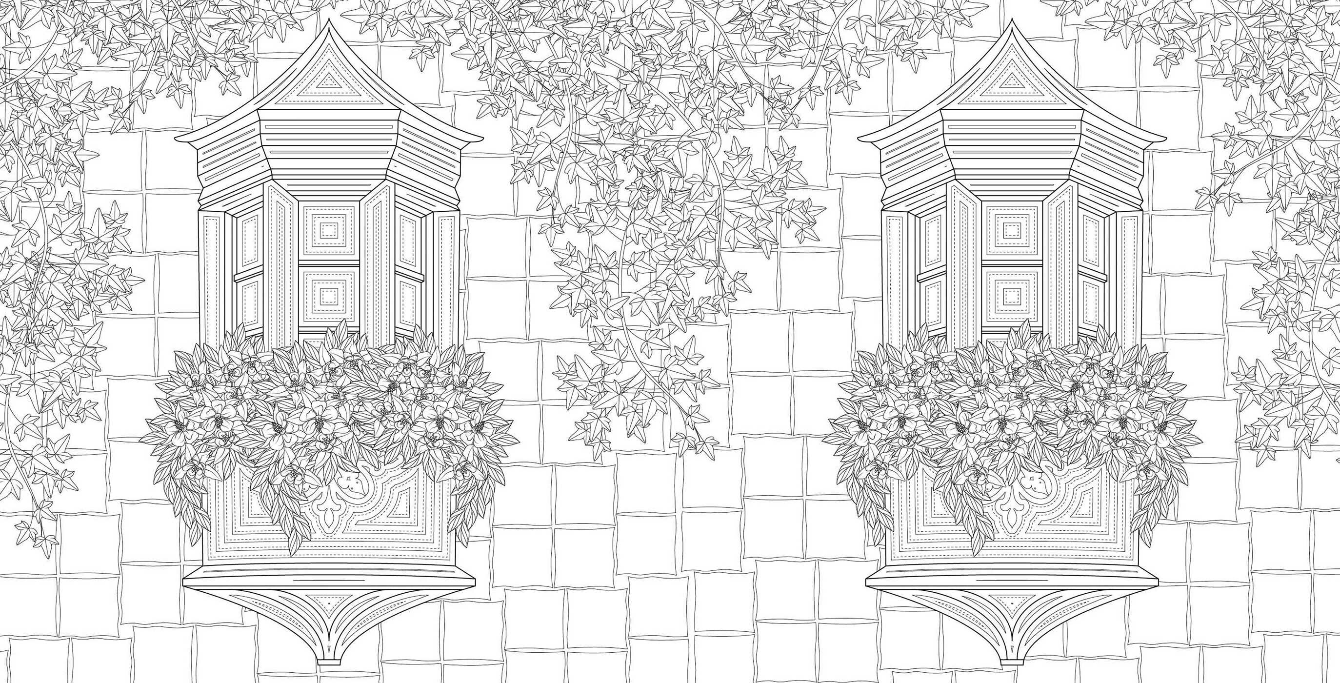 Urban Jungle Coloring Book